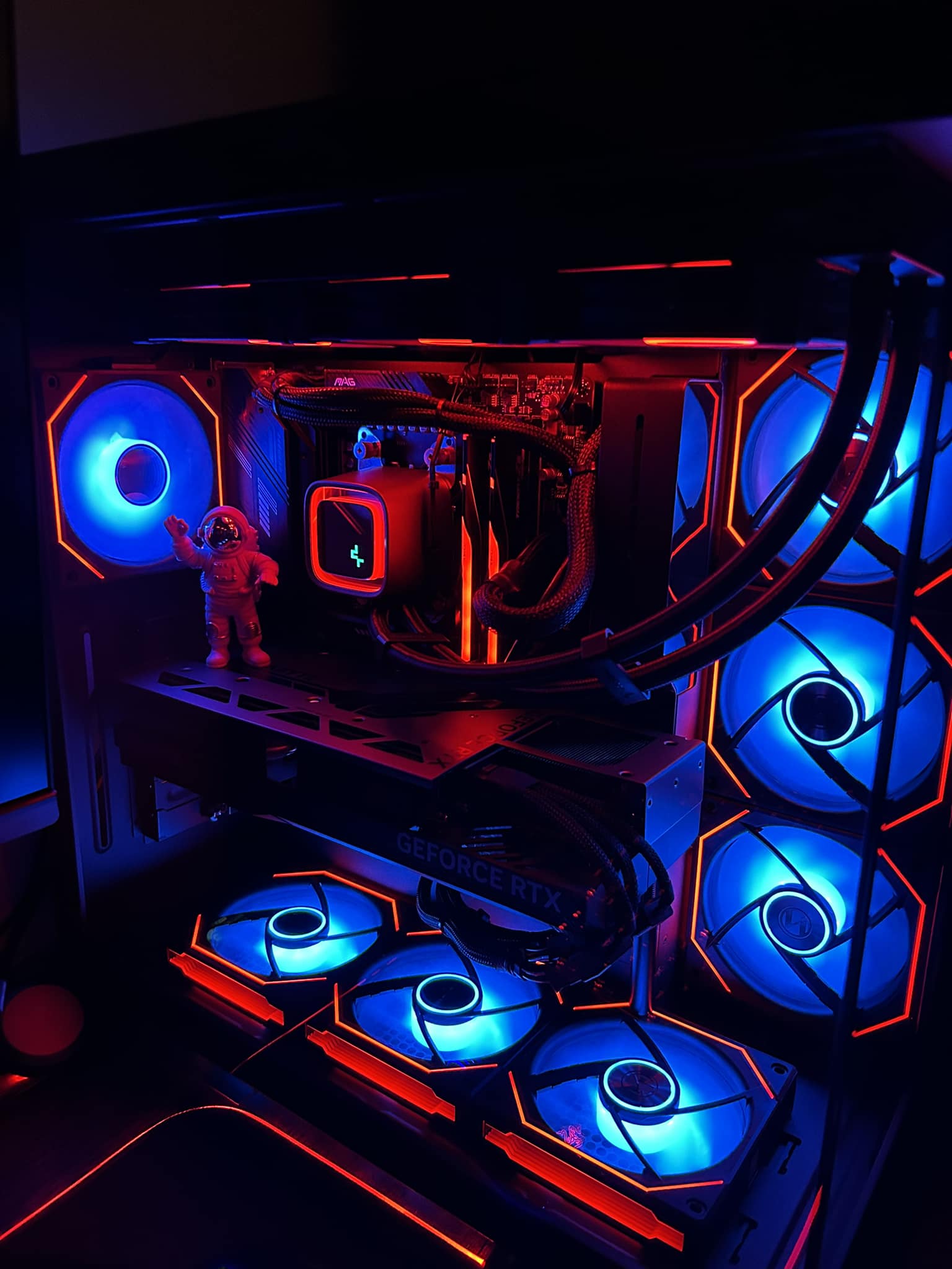 Chromax Flow NZXT setup with i9 13900k and RTX 3080