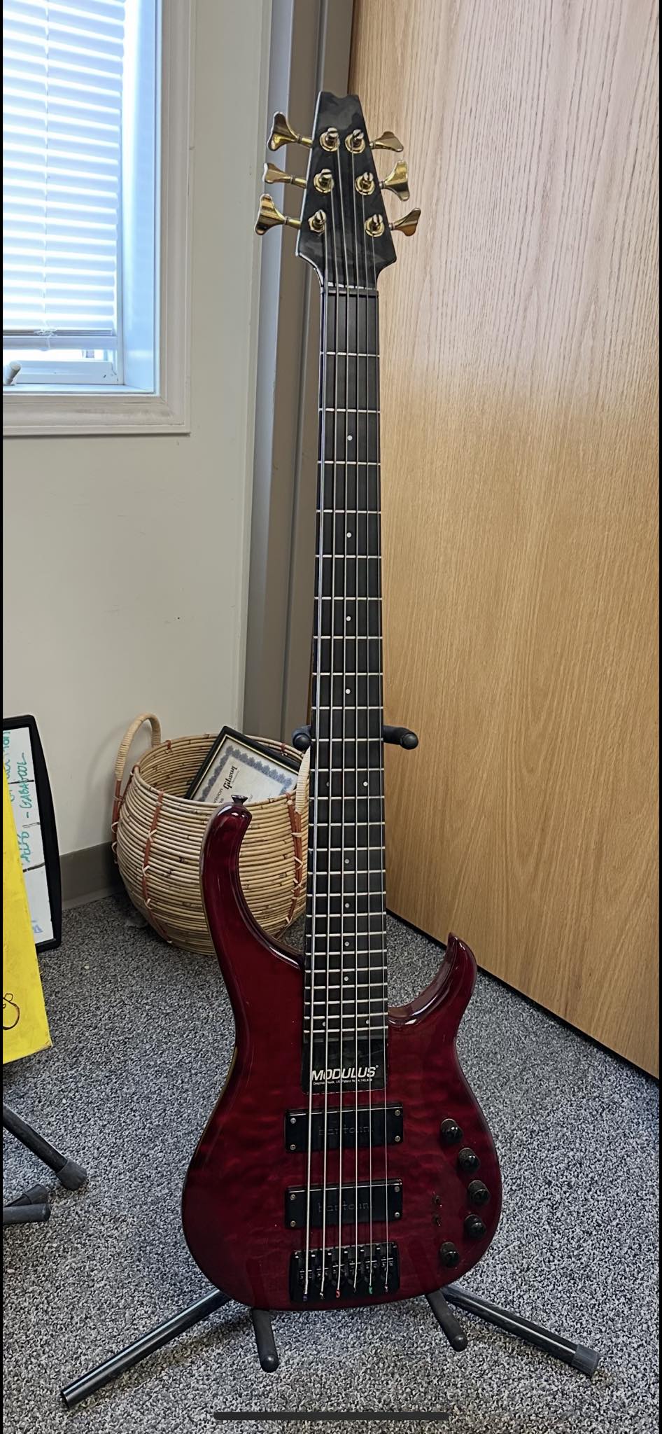 New bass day ♥️ 1992 Modulus M92