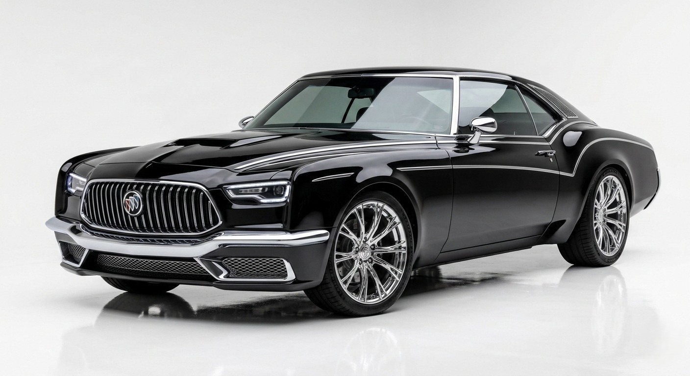 The Return Of The Buick Riviera GS ?? Rendered by HotCars Artist 