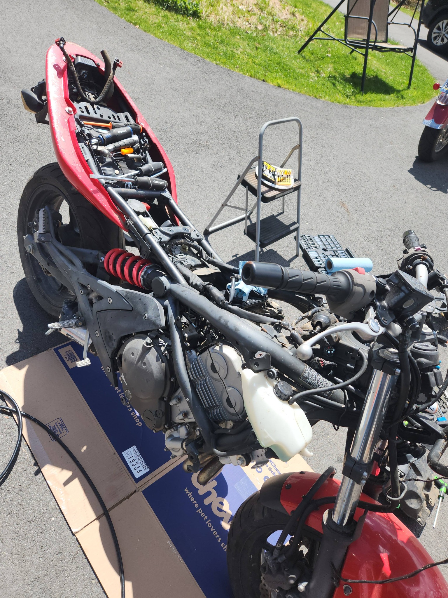How difficult is it to rebuild a fuel pump for a 2007 Ninja 650?