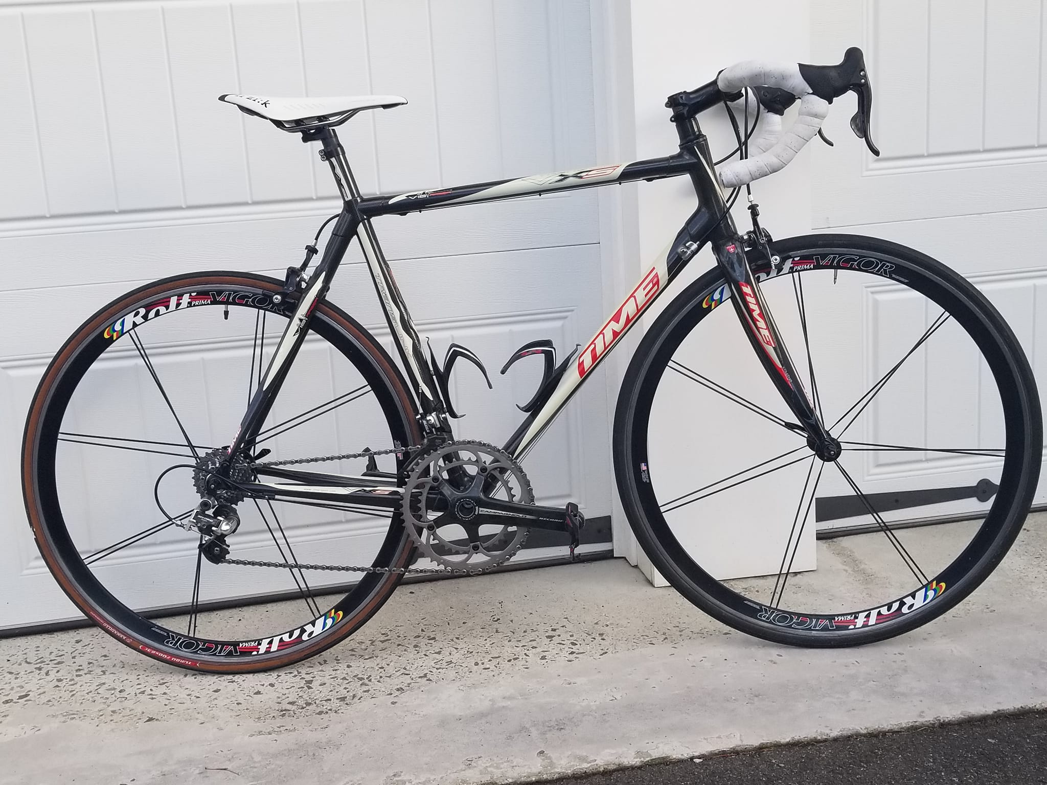TIME VX EDGE Old one but a Good one. Still in Ultegra 9 speed.😎