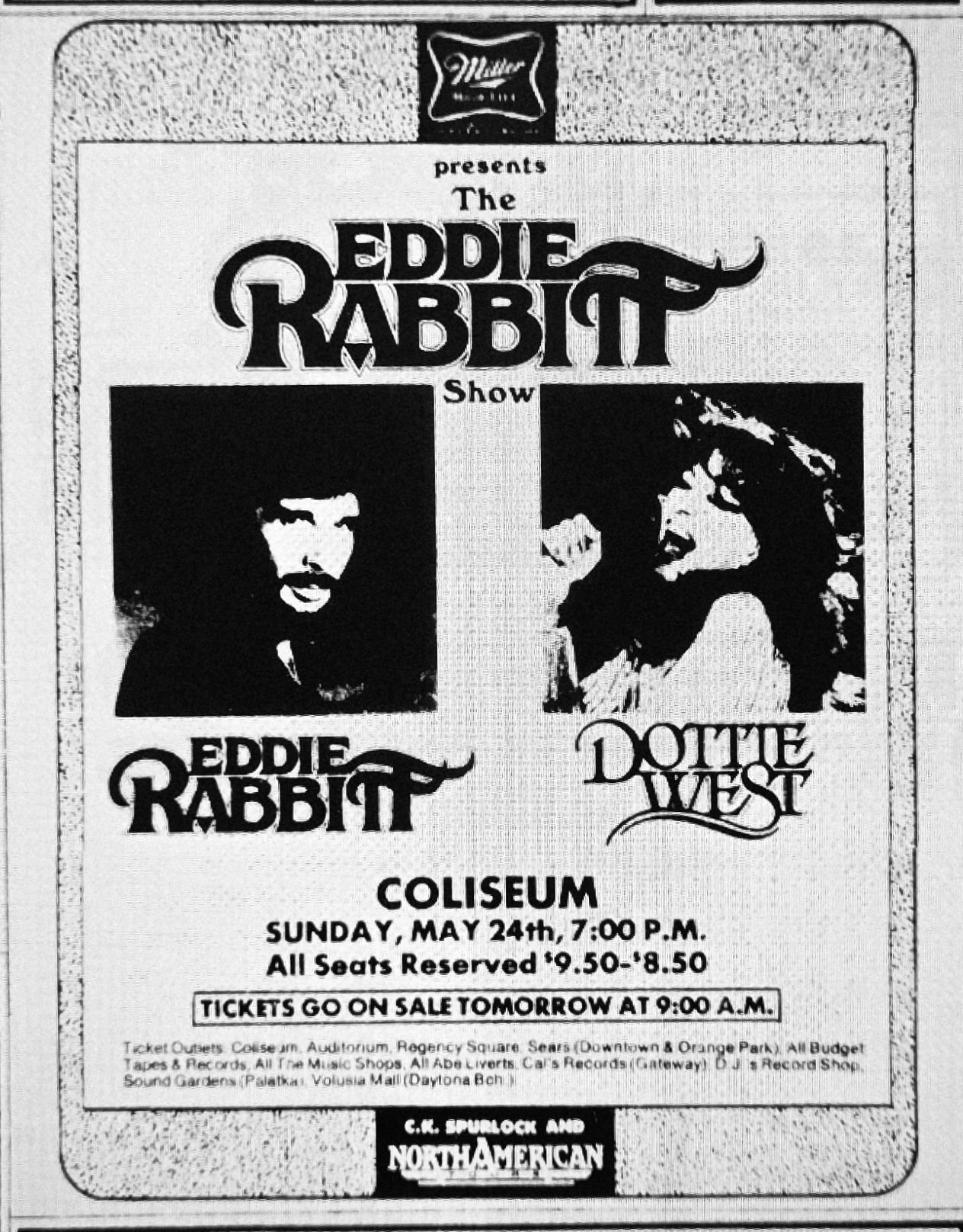 Eddie Rabbitt at Summerfest in Milwaukee 1981