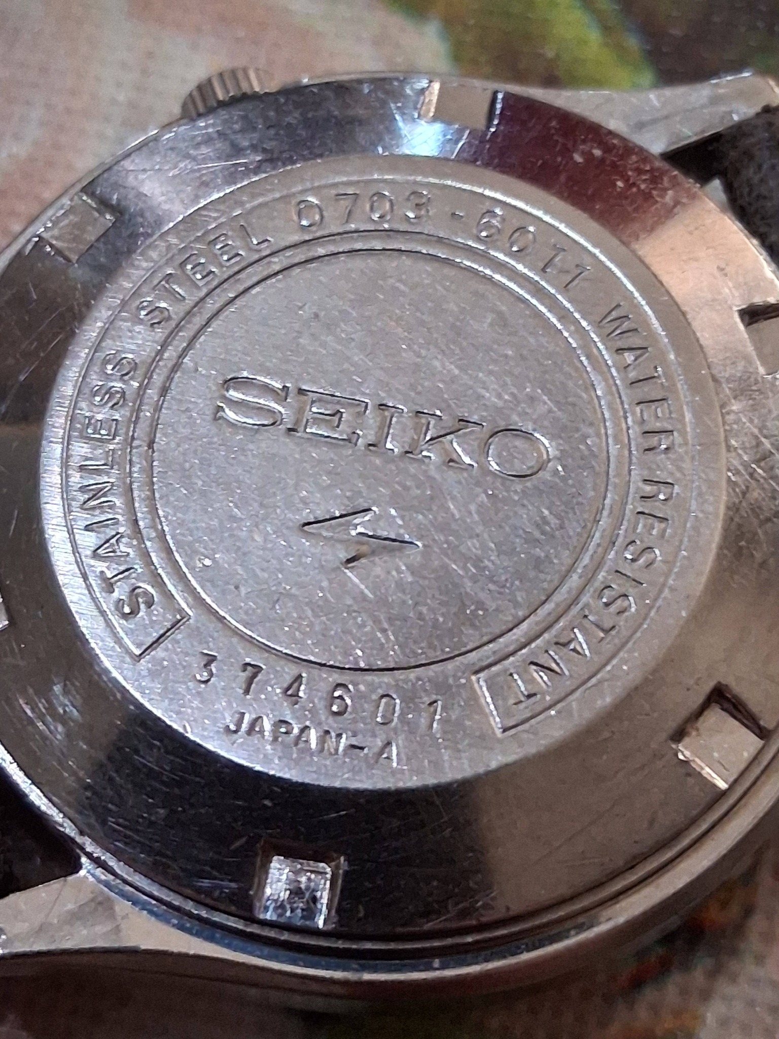 Restored 1973 Seiko Elnix watch