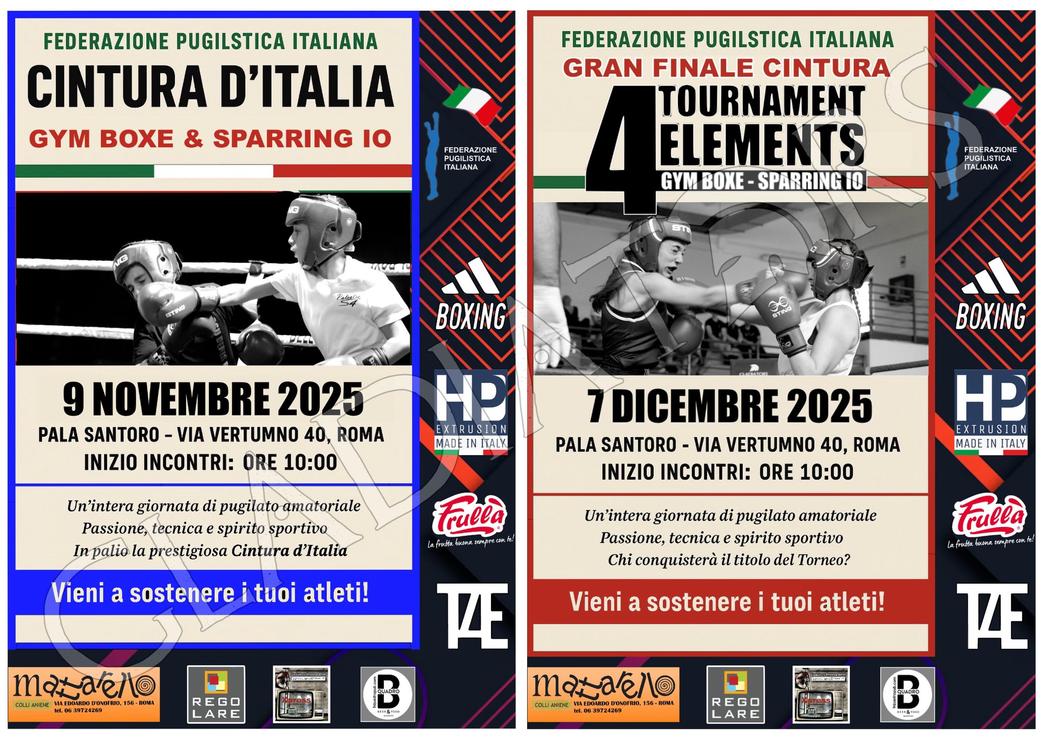 BOXE COMPETITION | Rome