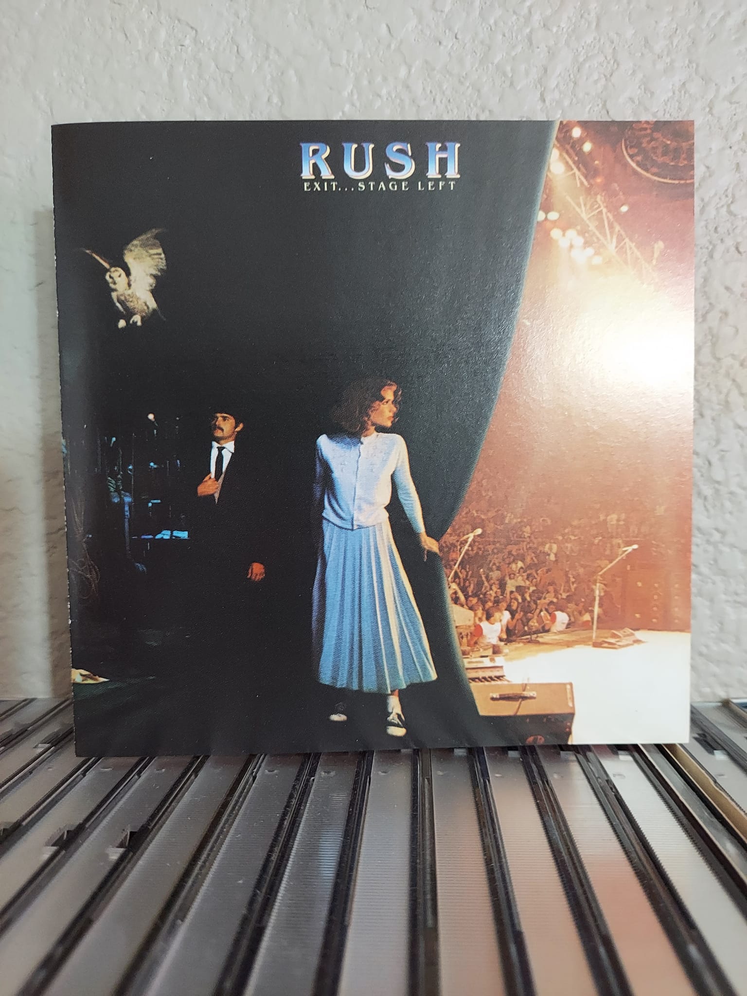 Rush exit stage left CD booklet reference