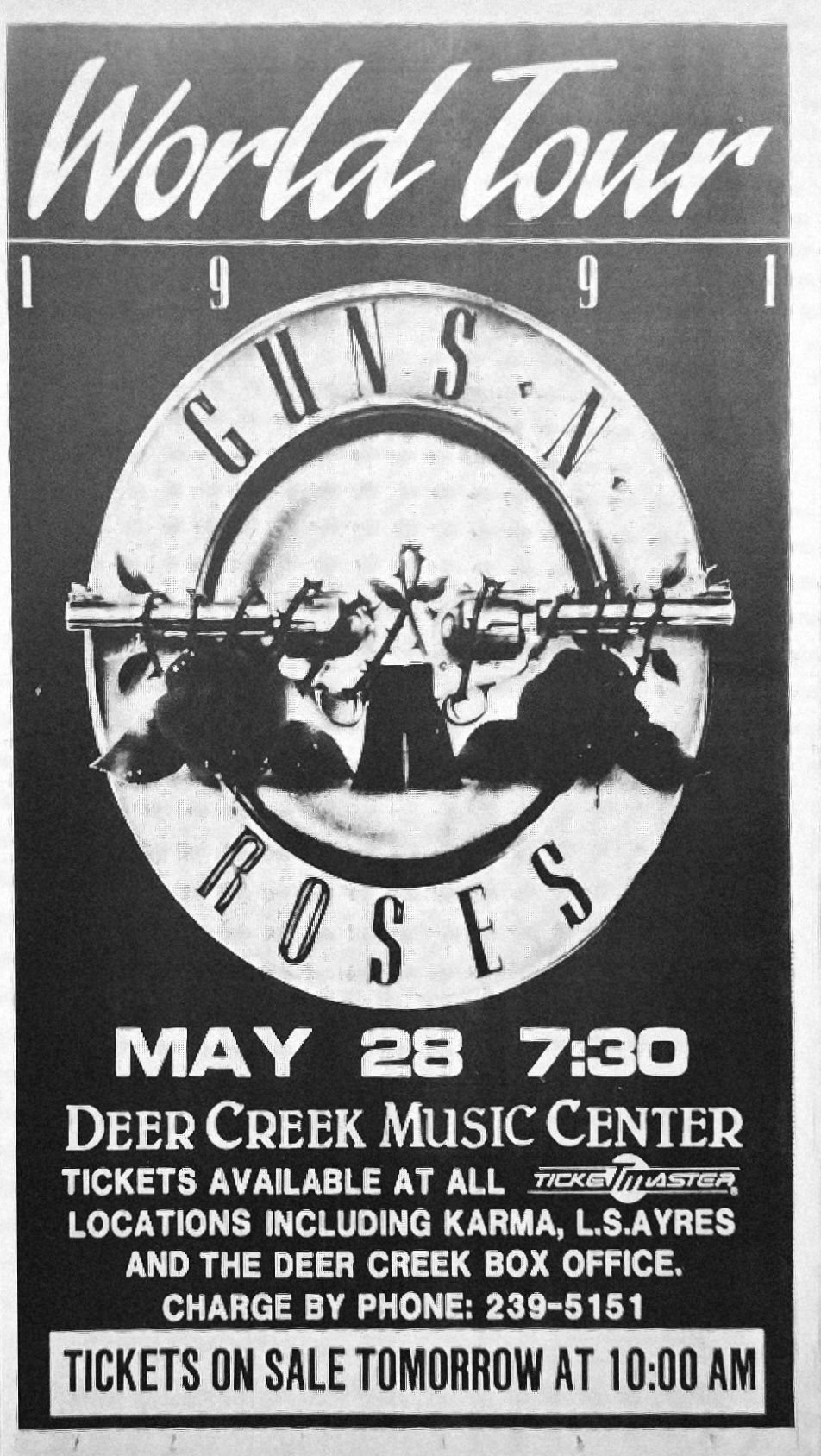 Guns N' Roses - Paradise city - 1991-05-29 - Deer Creek Music