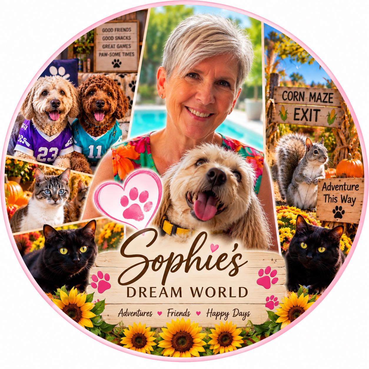 Sophie’s Dream World! 🐾 After a night of dancing, Sophie settles in for ...