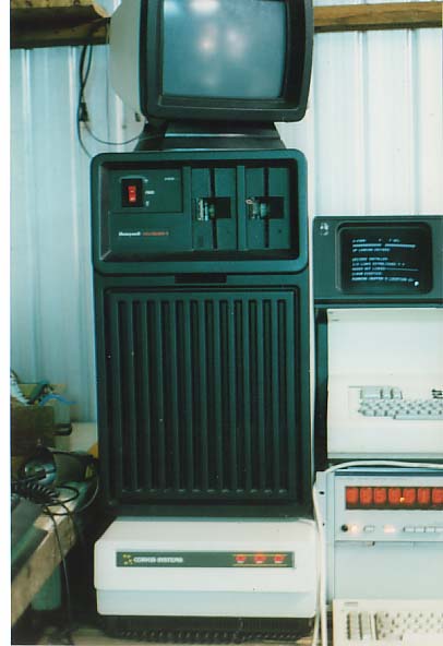 I found this old wardialing log, anyone know what kind of system