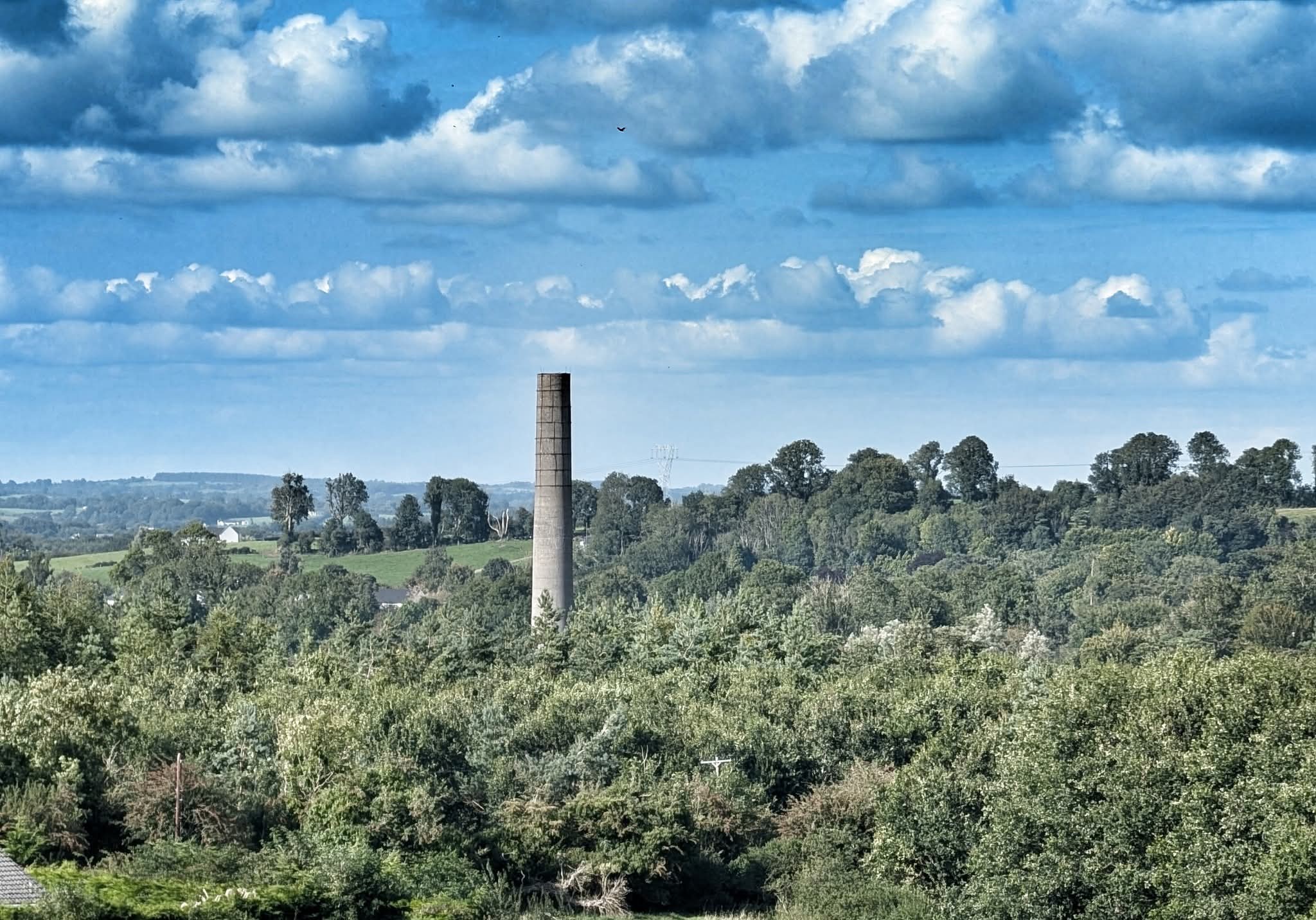 Clashawaun works jute factory in Clara, Ireland