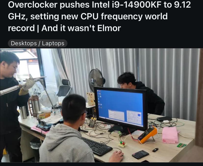 The pursuit of 10GHz CPU clock speeds continues, with a Chinese