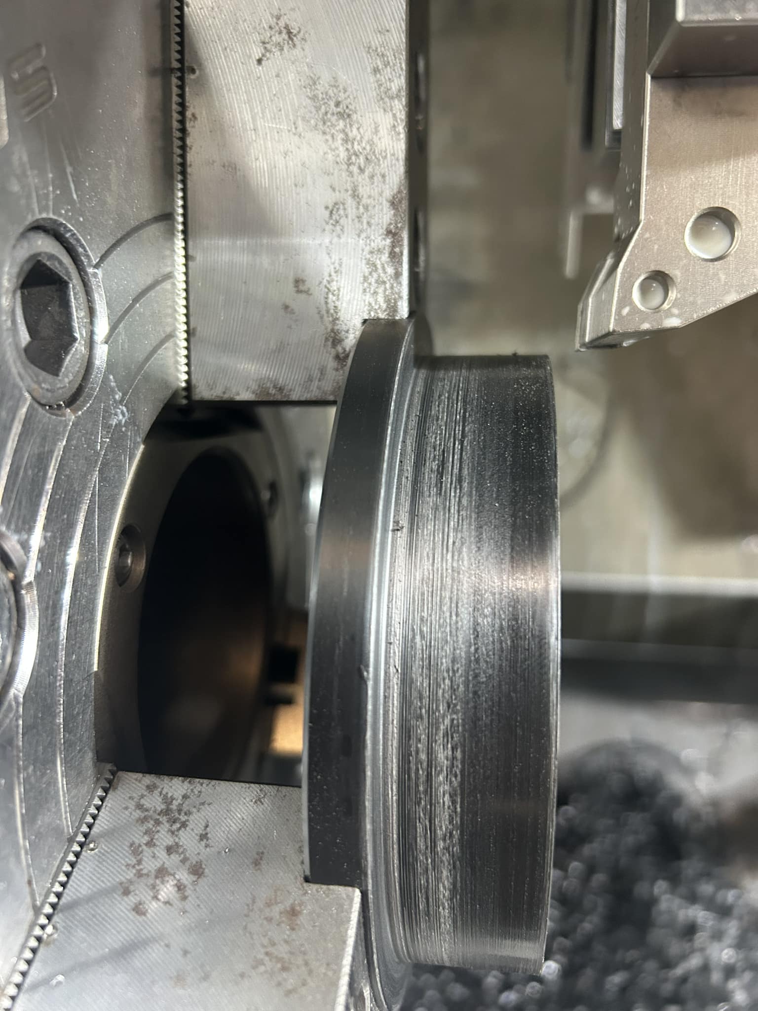 Machinist shares first project with tight clearance