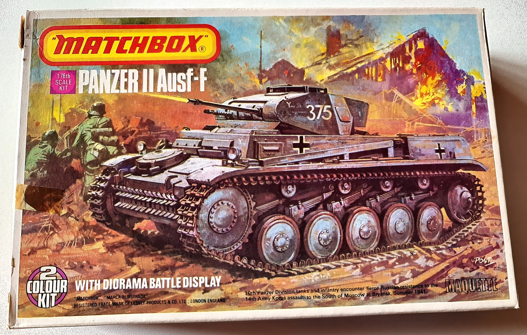 Décalcomanies (decals) Pour Maquette Panzer III Airfix/Matchbox - Référence P267, Occasion