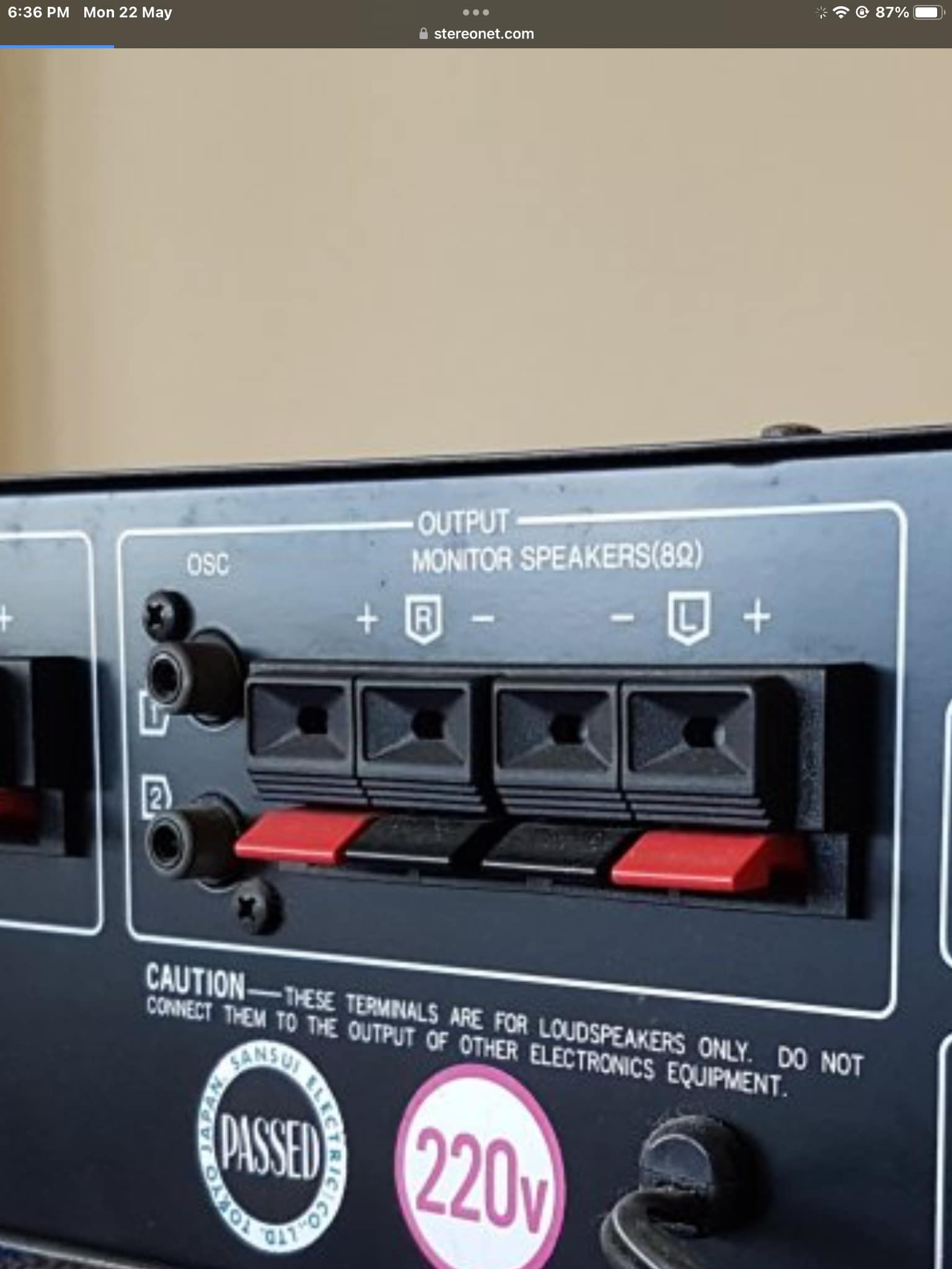 【希少品】Sansui MA-7 アンプ 通電確認済。 Is Sansui MA 7 a multivoltage device?