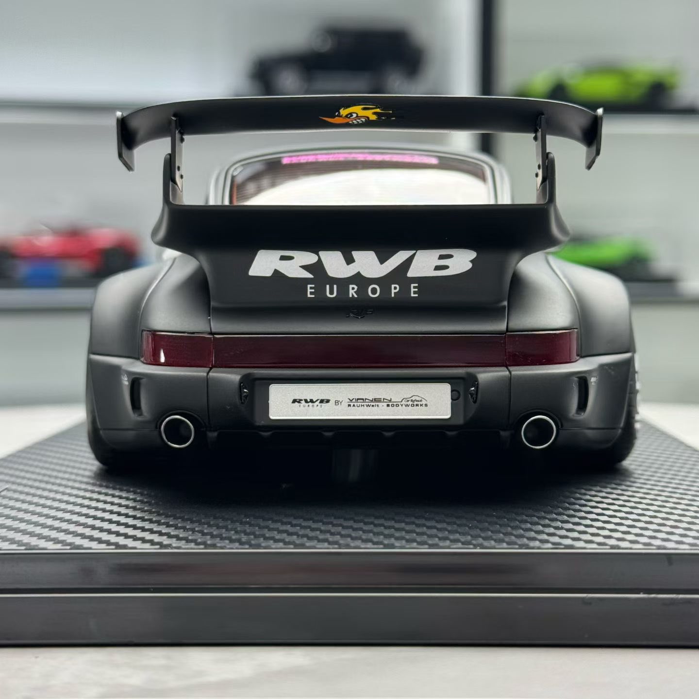 Porsche RWB 964 - Ignition Model 1:18 Matte Black RWB48 IG2463