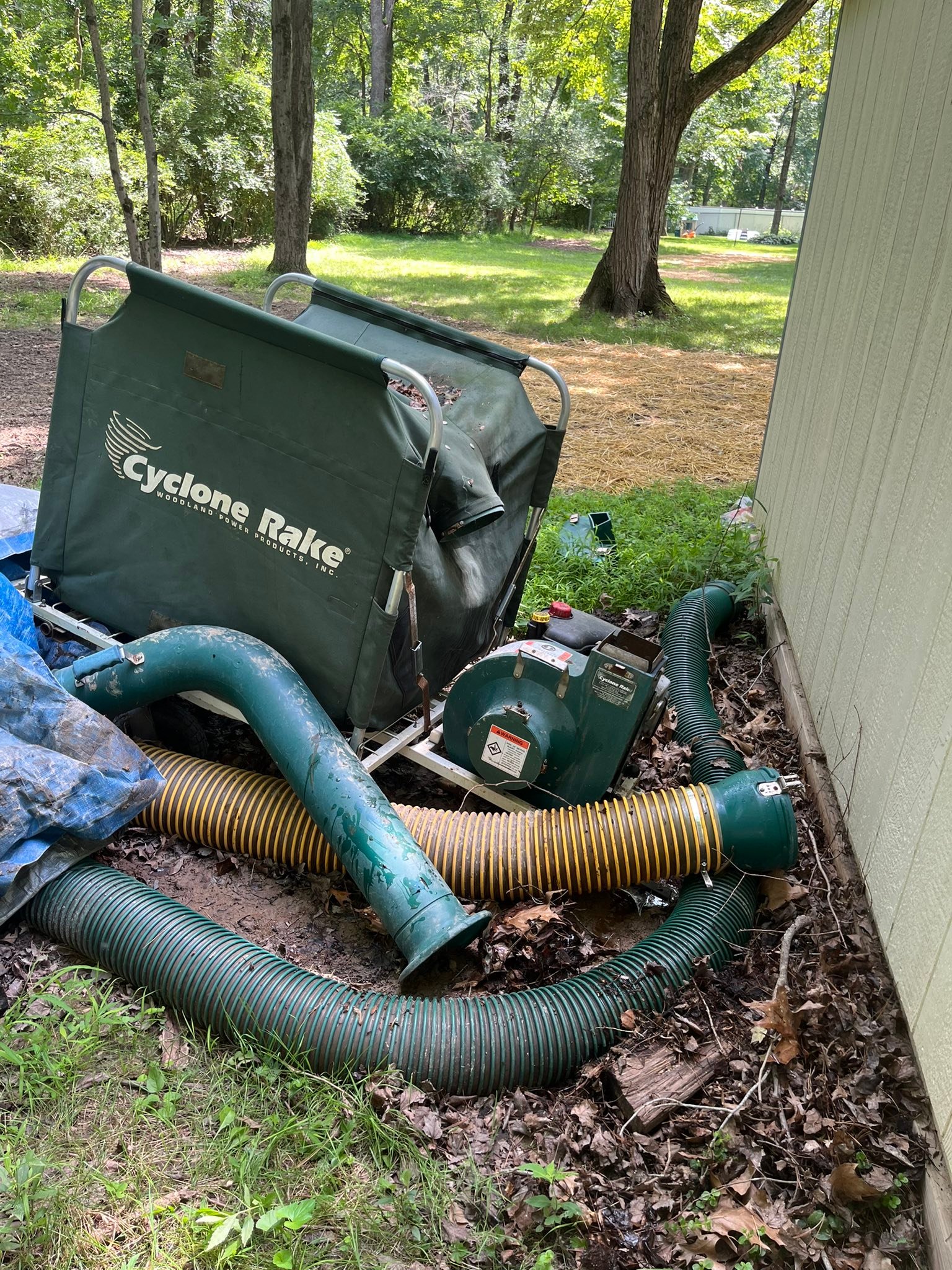 Cyclone Rake Leaf and Lawn Vacuum | Bought this used a couple of years ...