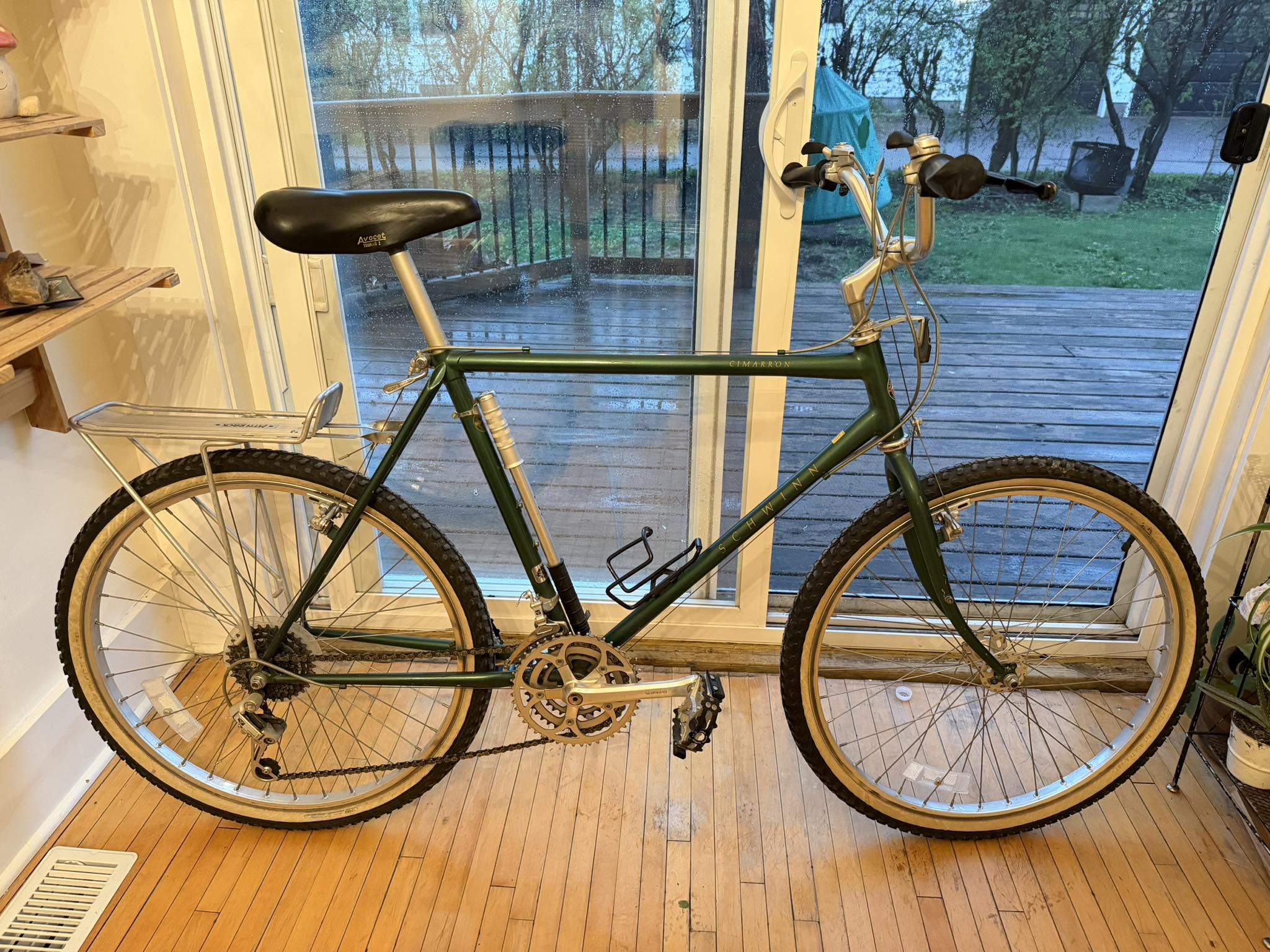 Rare!!! Schwinn Cimarron 1985 Forest Green 💚 Shimano Deore XT