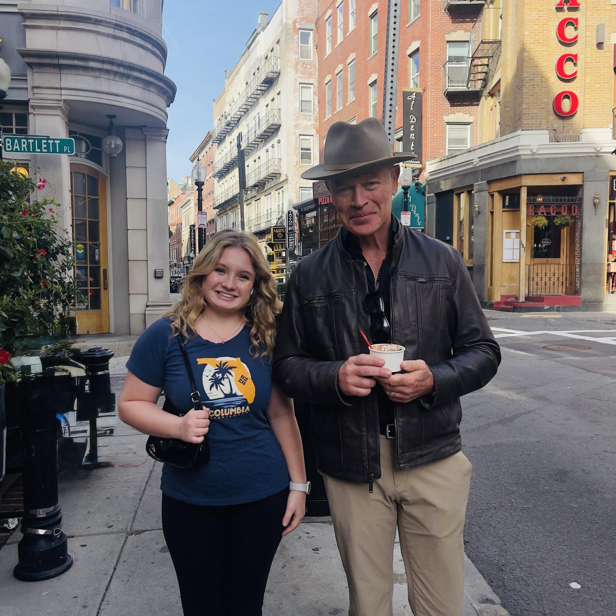 It's always a good day when you run into the legend Mac White