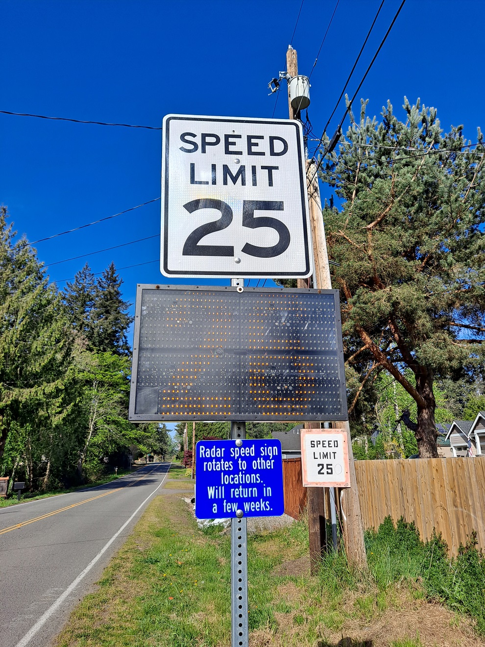 So much to digest. At least the speed limit sign seems OK