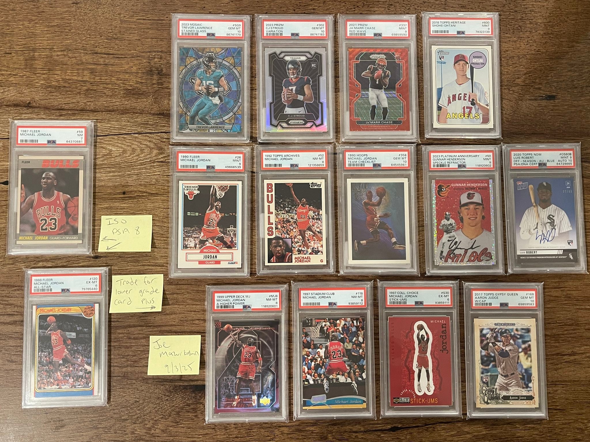 1987 フレア マイケル・ジョーダン 2年目カード PSA81986-87 Fleer 