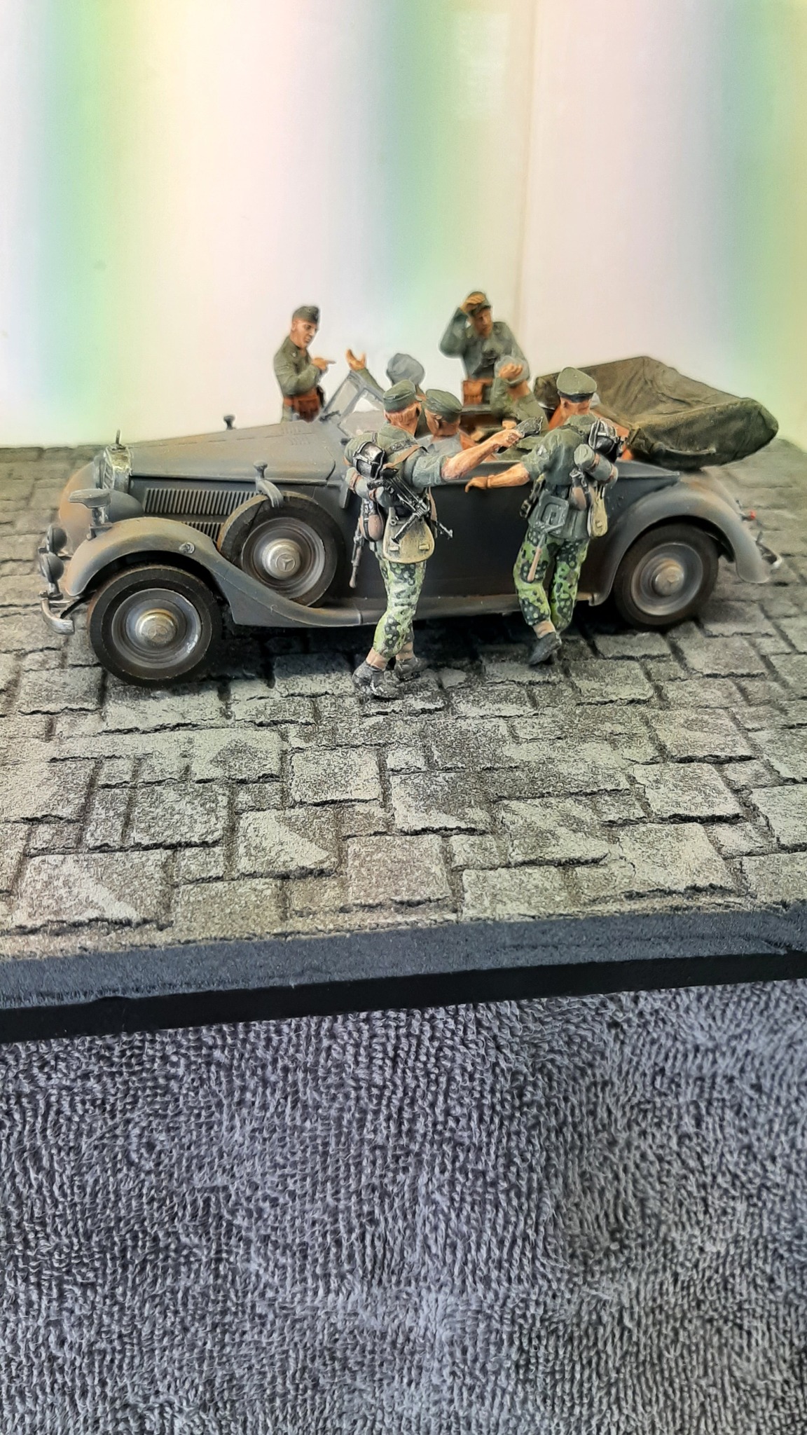 Revell Kit Modélisme Voiture Type 320 W142 Cabriolet - Modèle Allemand Historique Avec Accessoires