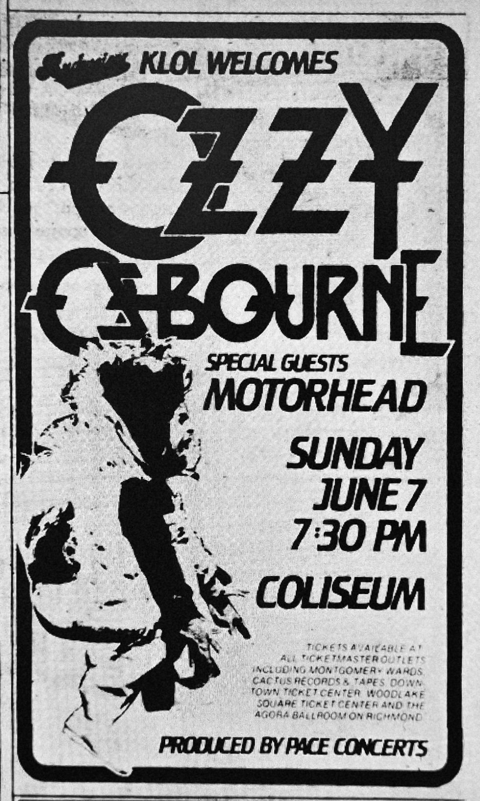 Blizzard of Ozz tour at Swing Auditorium in 1981