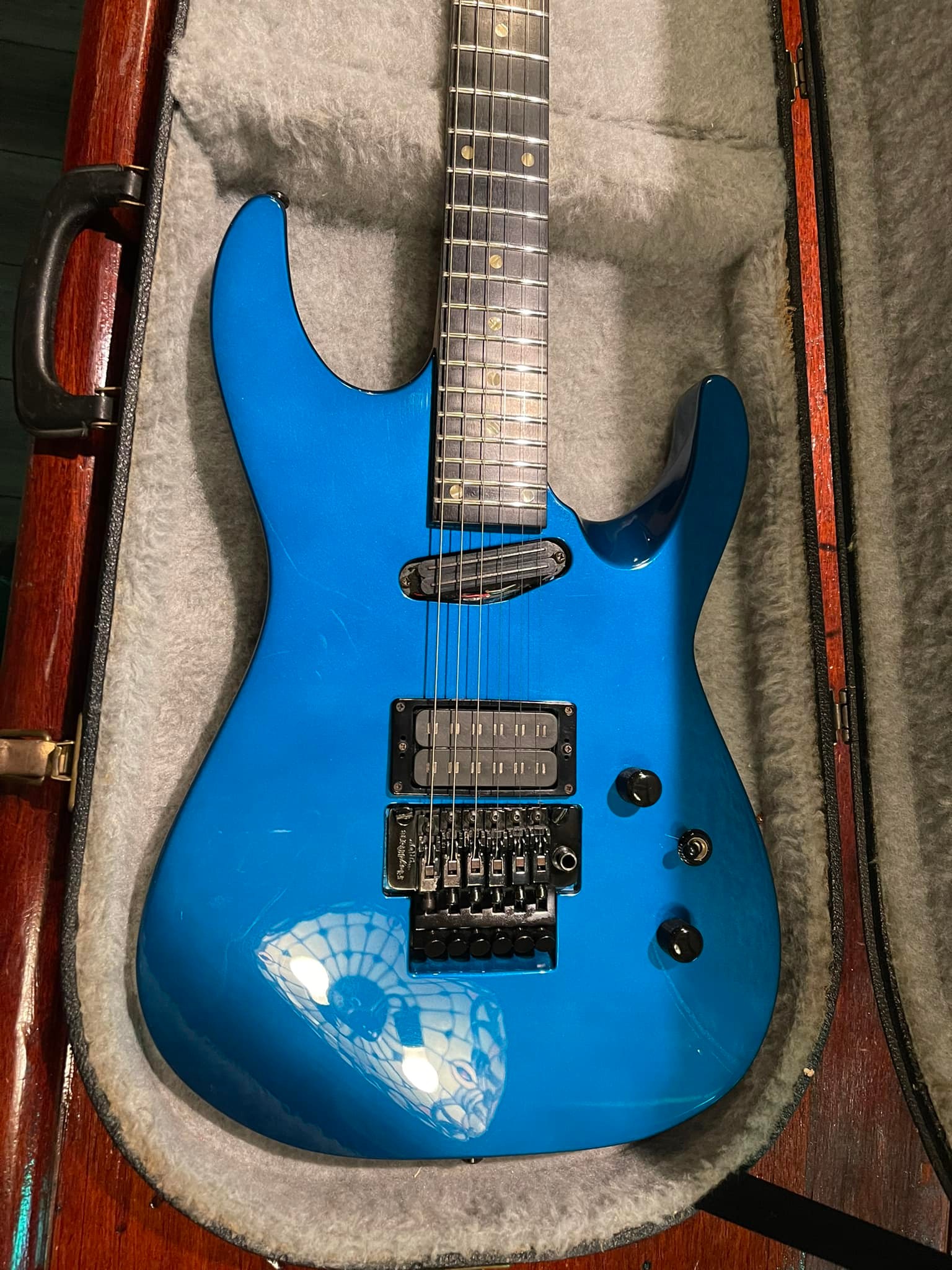 Kramer Proaxe Prototype guitar with unique features and history