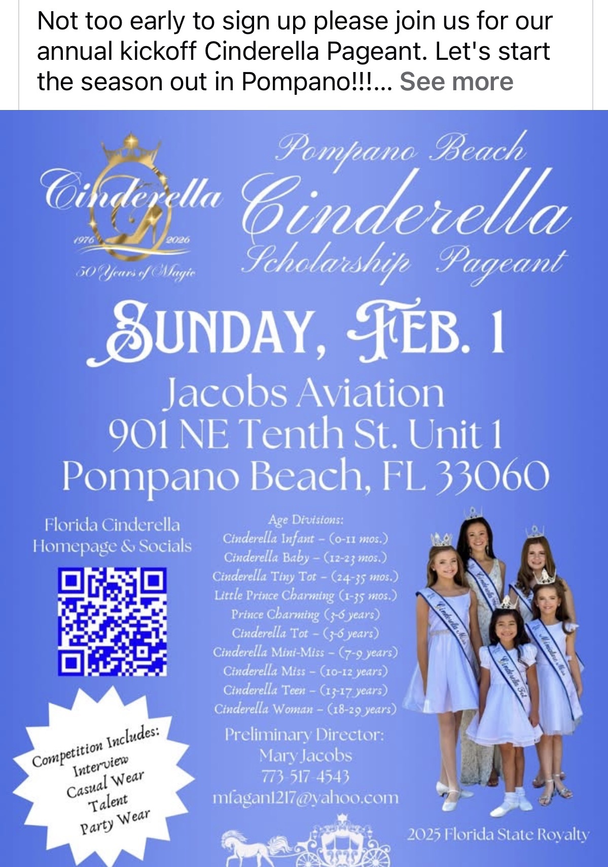 Cinderella scholarship Pageant