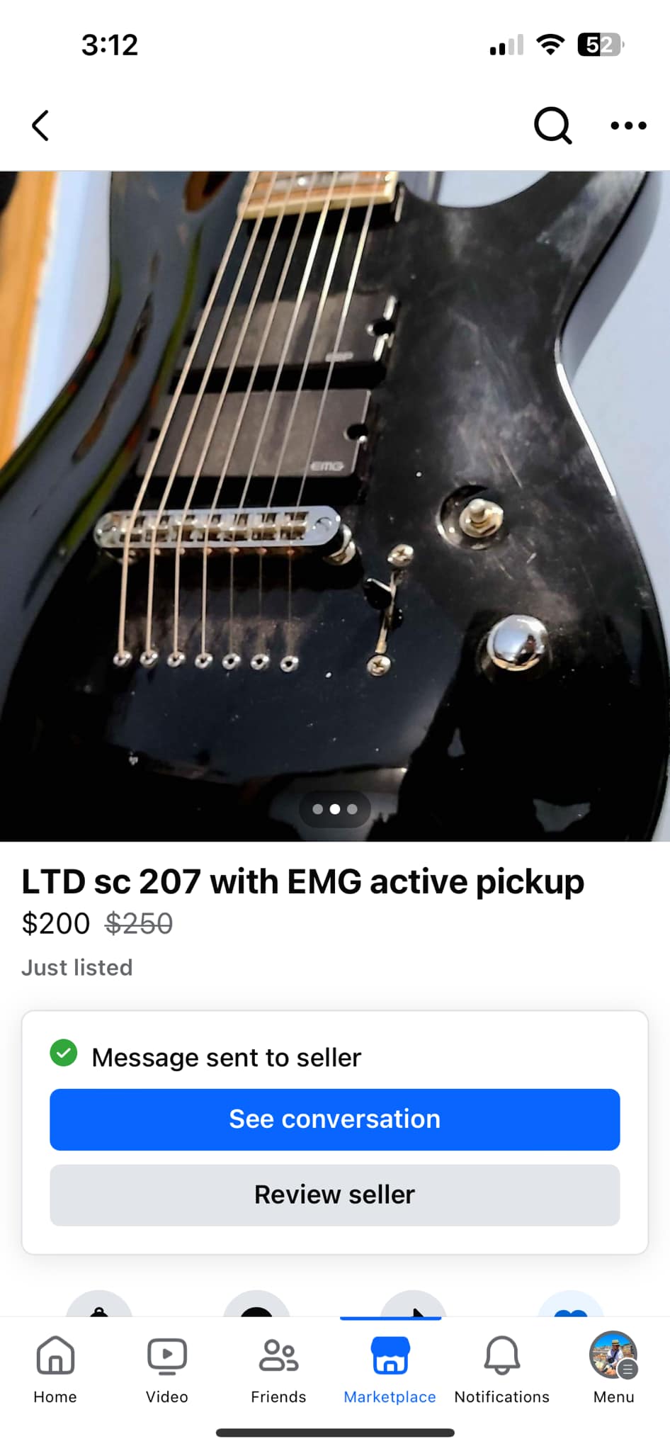 What does an LTD EX 400 explorer go for with Emg 81/60s?