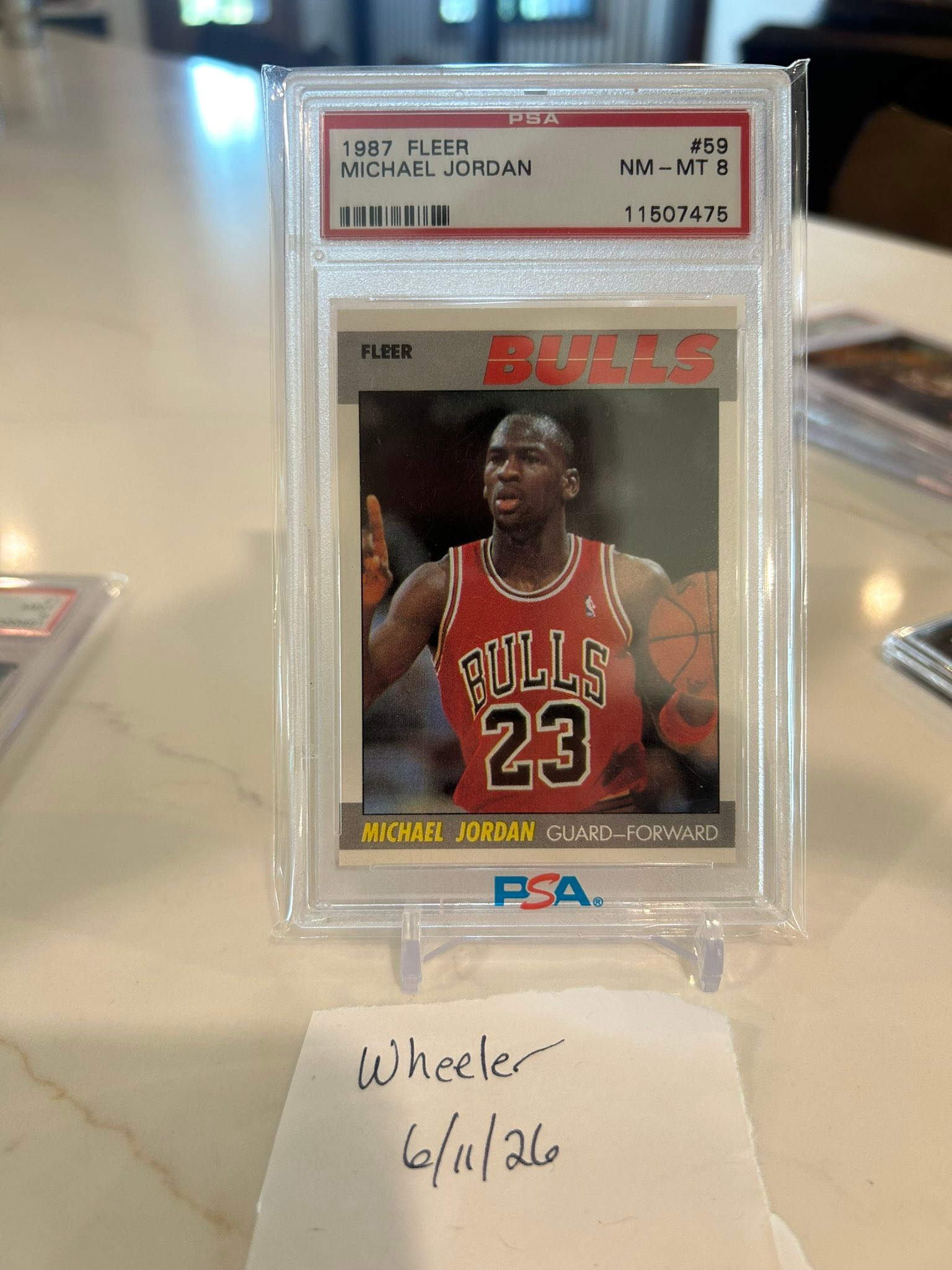 Michael Jordan basketball cards for sale