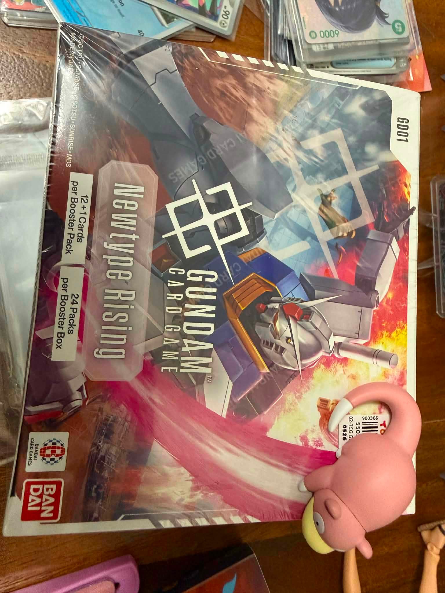 gundam tcg: newtype rising booster box Each pack contains 12 cards plus 1 Resource Gundam Card Game Booster Box