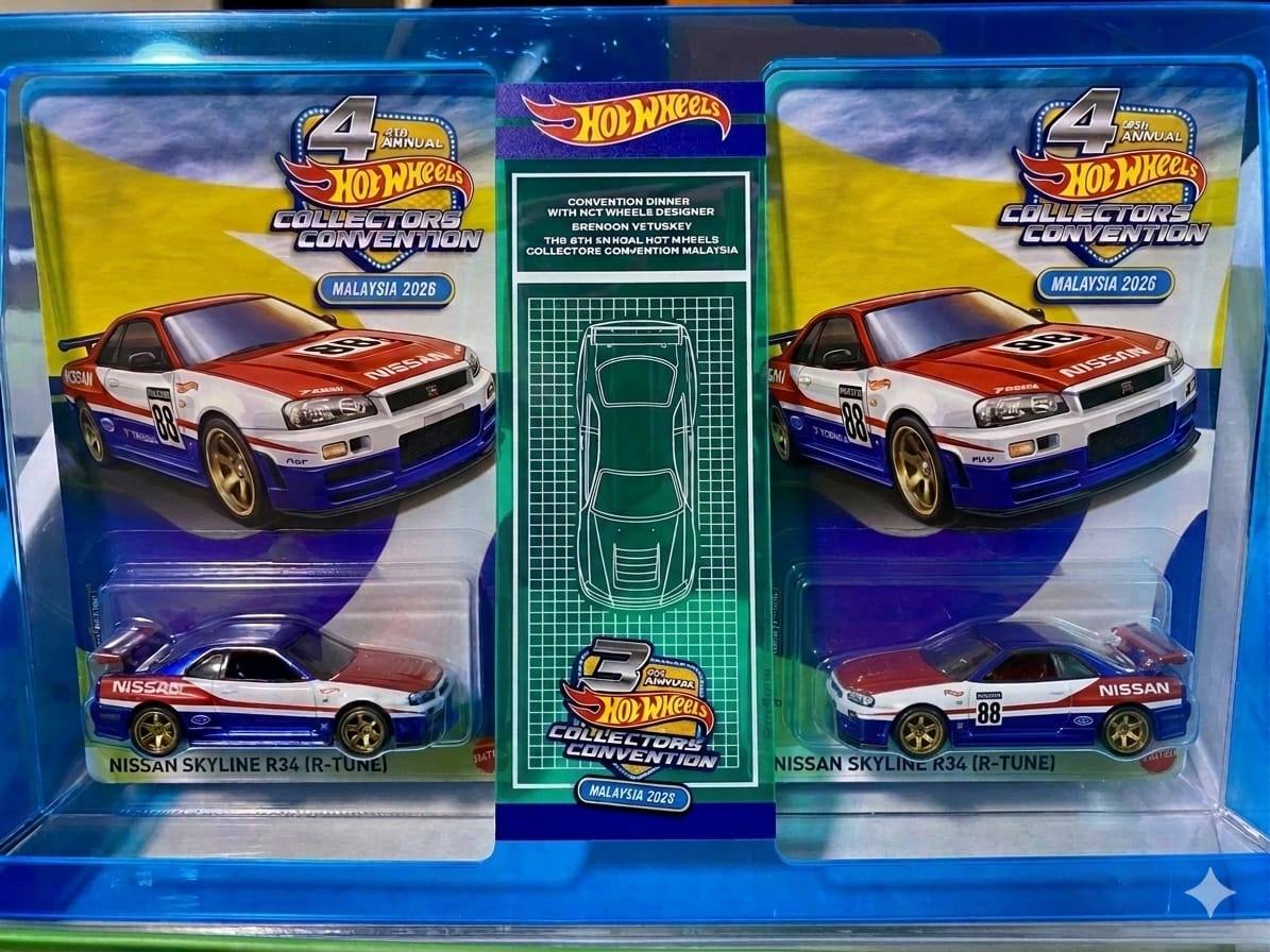 Hot Wheels Malaysia convention dinner car set for sale | Singapore