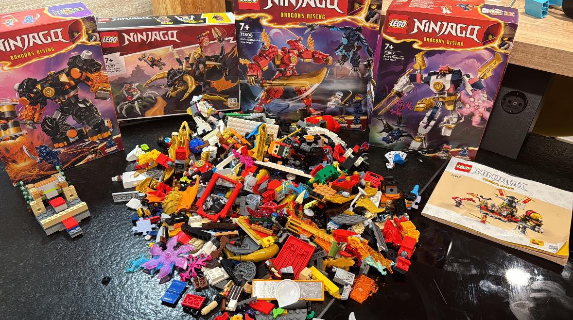 What Lego Ninjago set to start with for a 2-year-old?