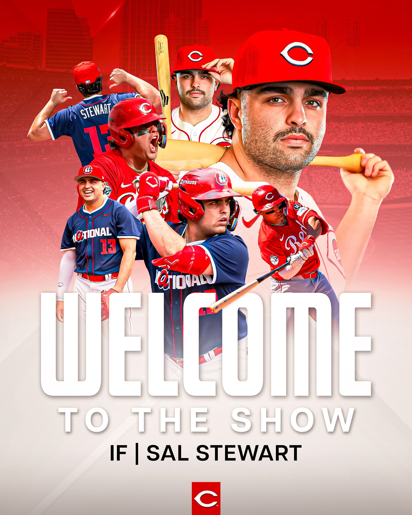 Sal Stewart is a future star. 1-0 Reds!!!
