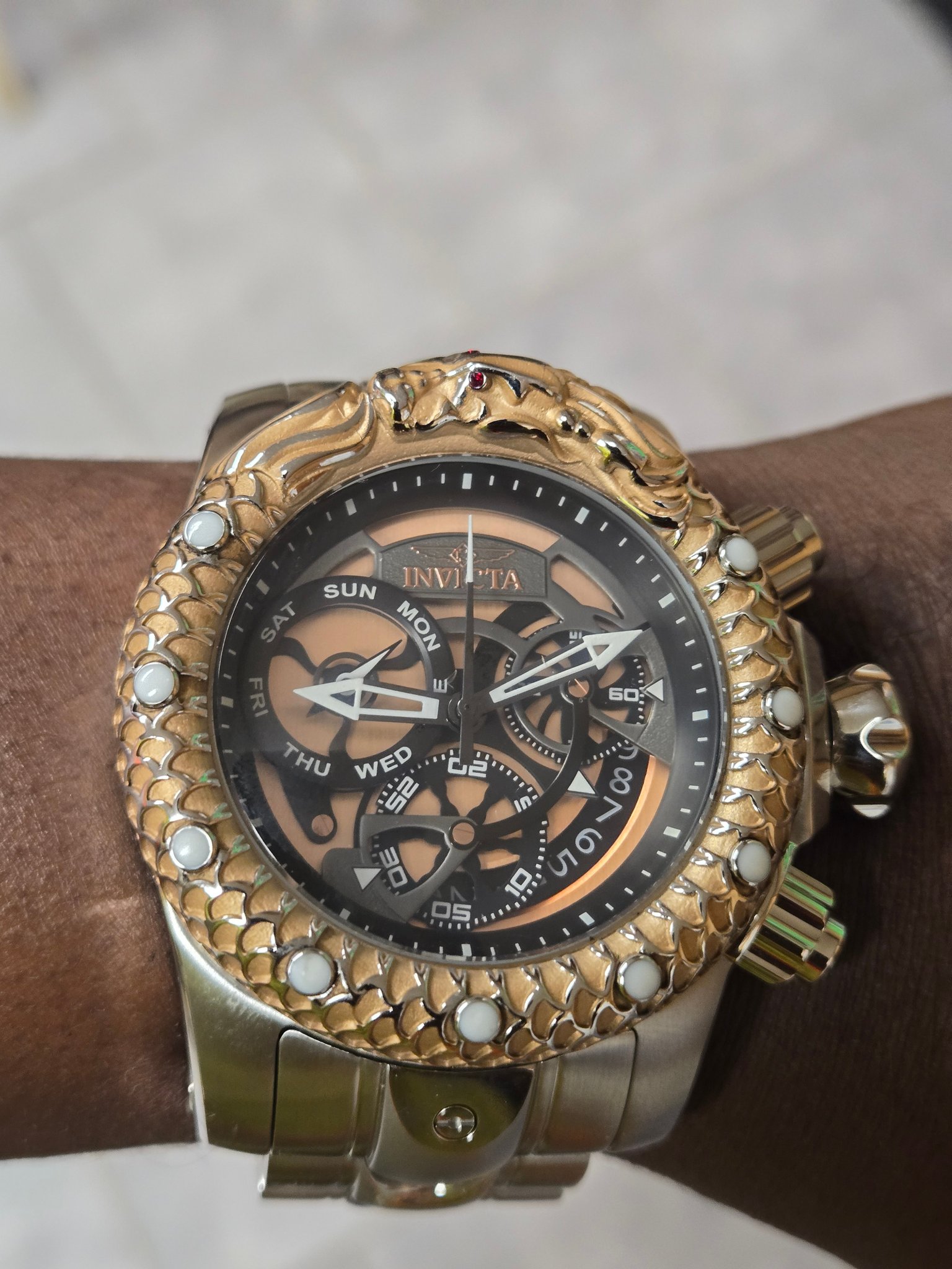 Invicta Venom Subaqua Dragon w/Swiss Quartz Movement