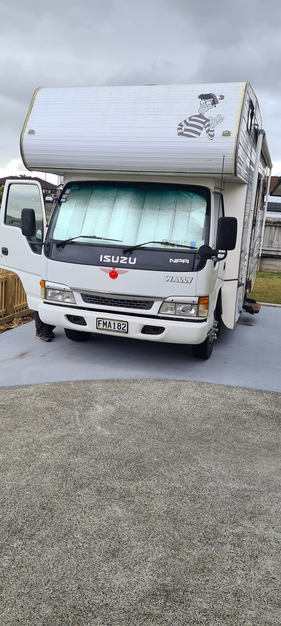 Campervan for sale in Whangarei, New Zealand, with 4.3 diesel