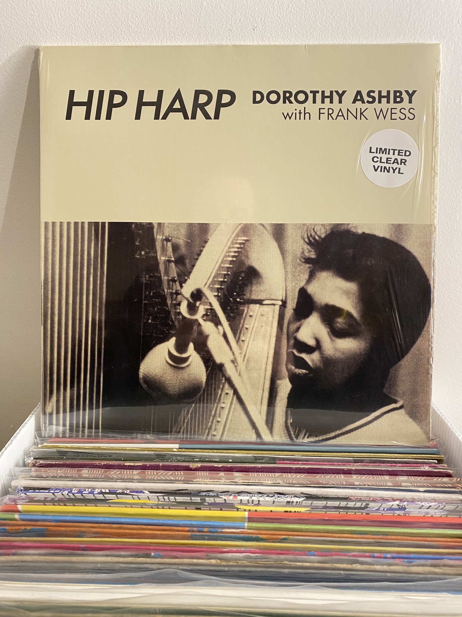 Dorothy Ashby's Hip Harp with Frank Wess on clear vinyl