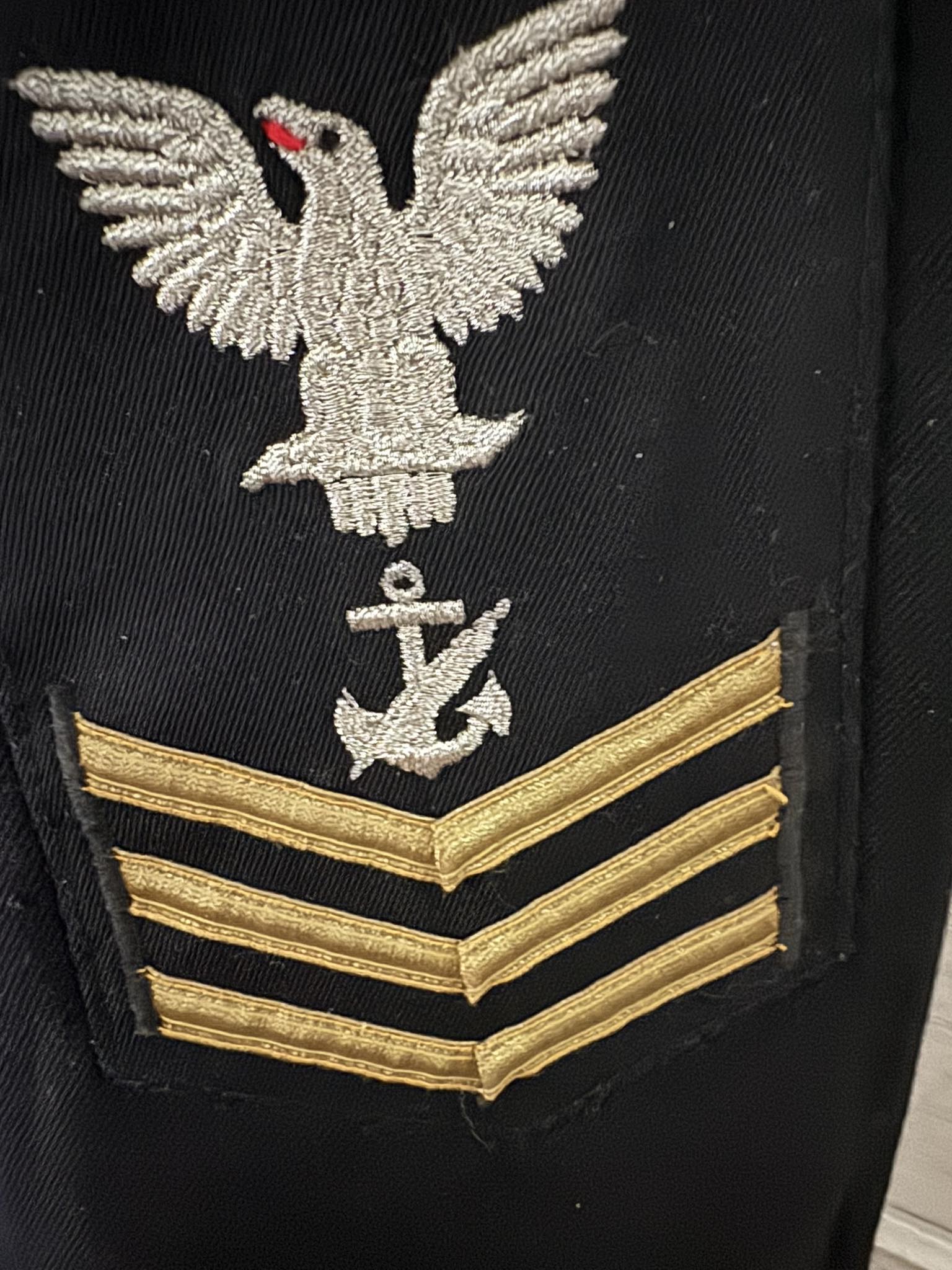 What is this unusual 1980's naval rate patch?