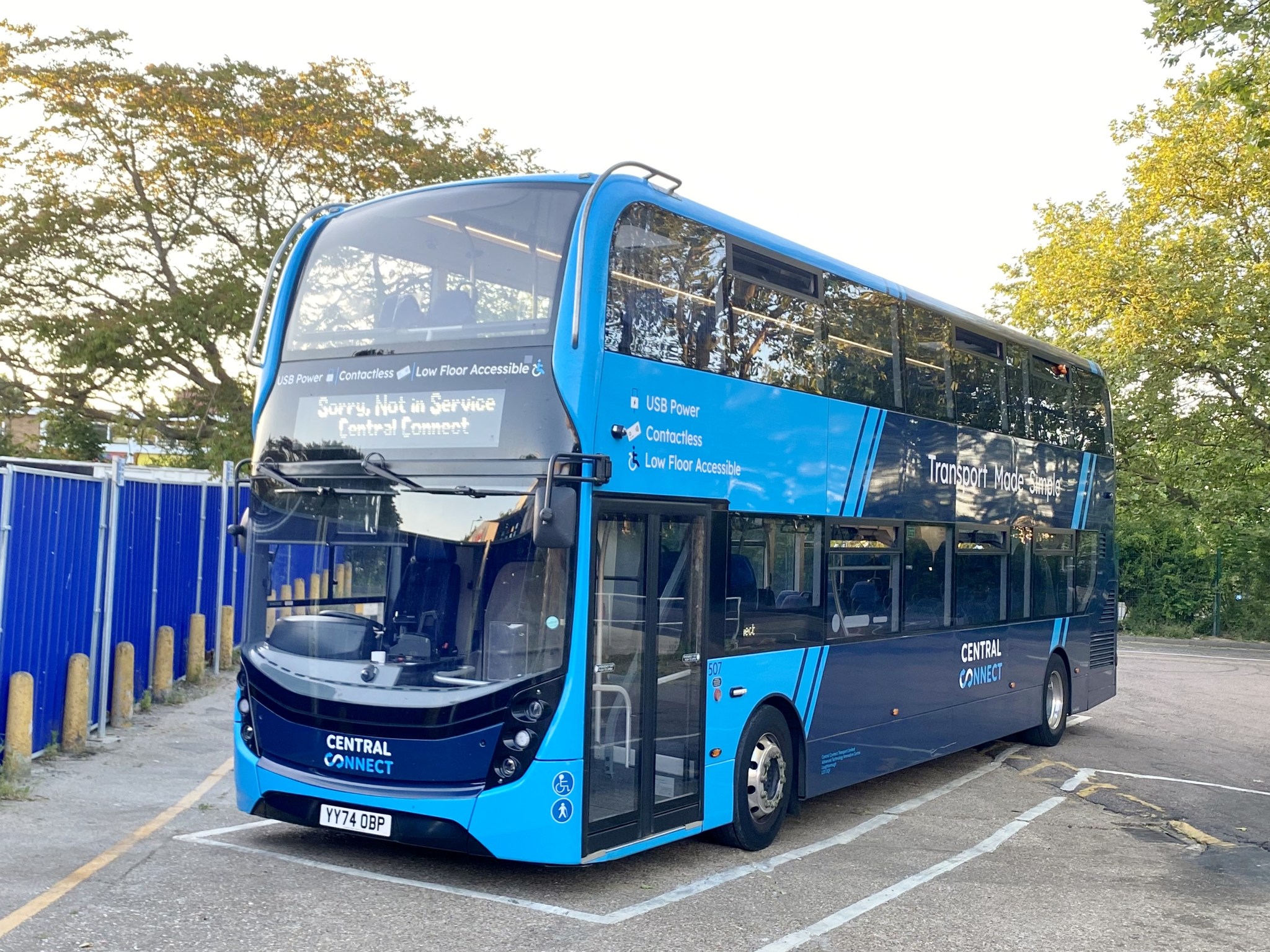 Friends of Buses and Coaches | Central Connect Alexander Dennis ...