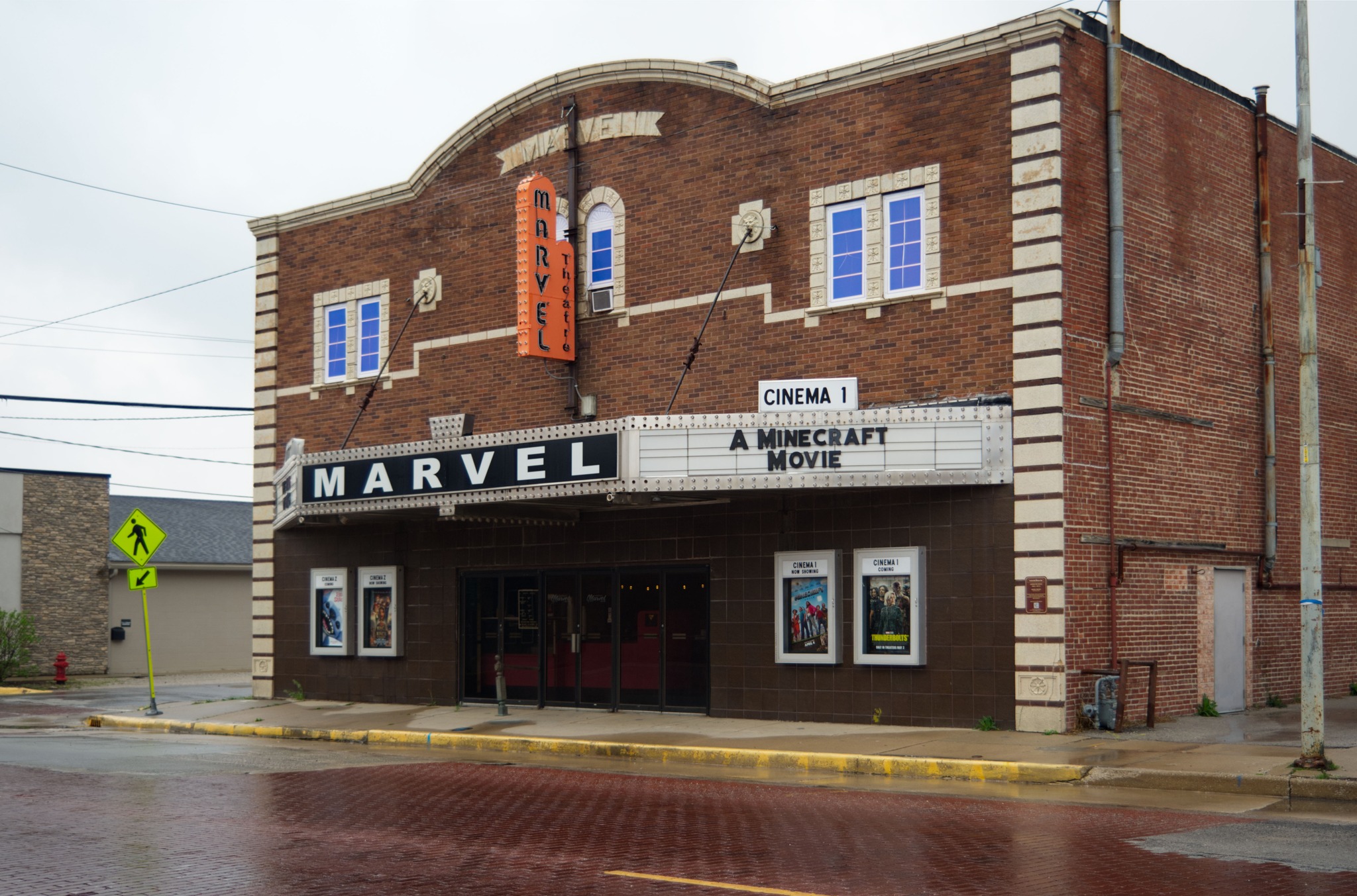 Looking for old theaters with cool, vintage marquees!