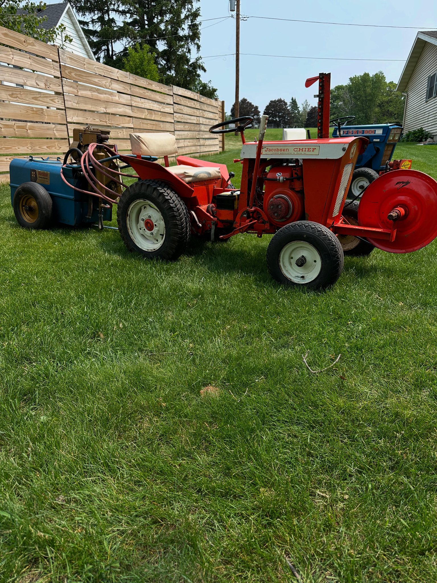 Jacobsen Chief 100A garden tractor for sale in Mantorville MN