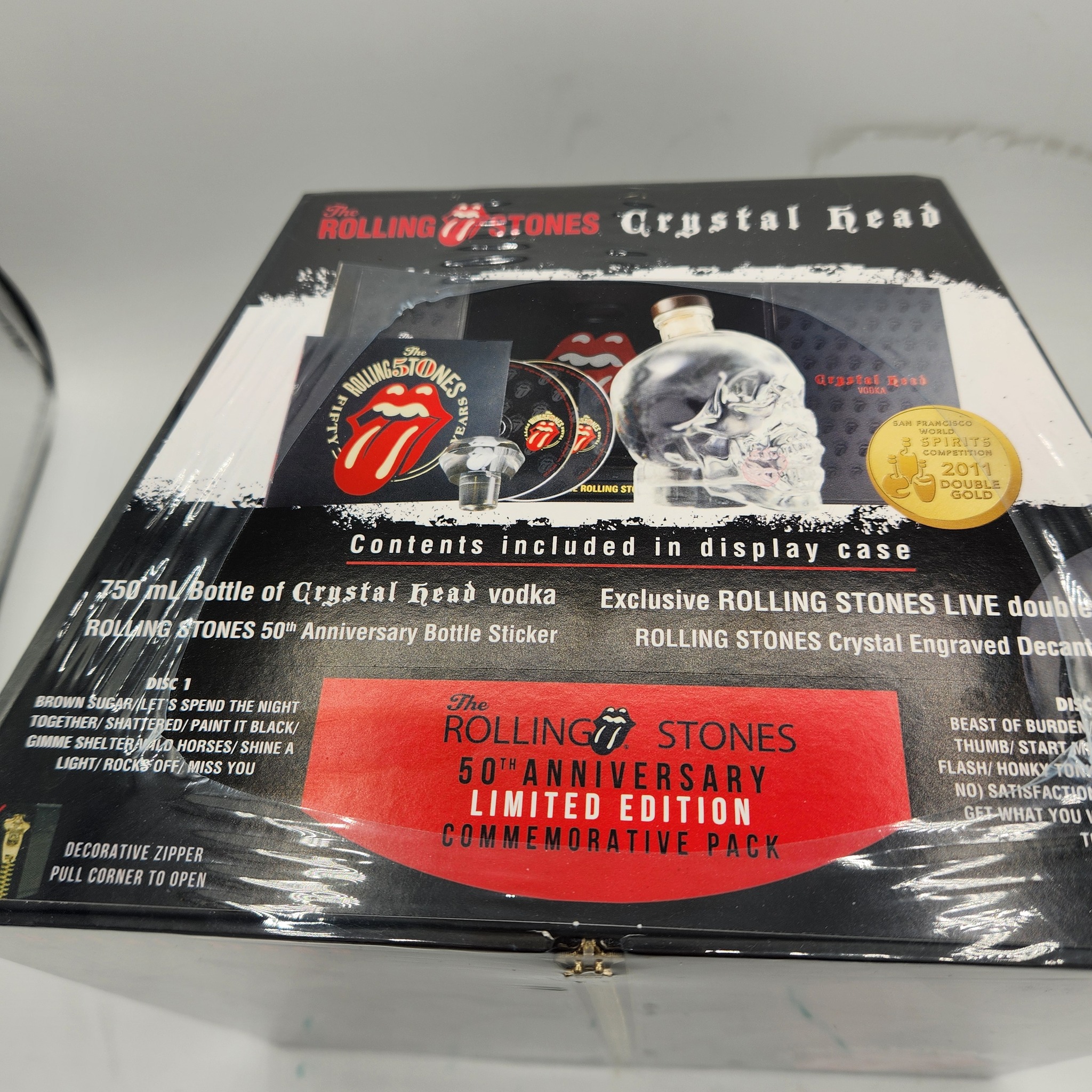 Dan Aykroyd Skull Vodka Rolling Stones Edition