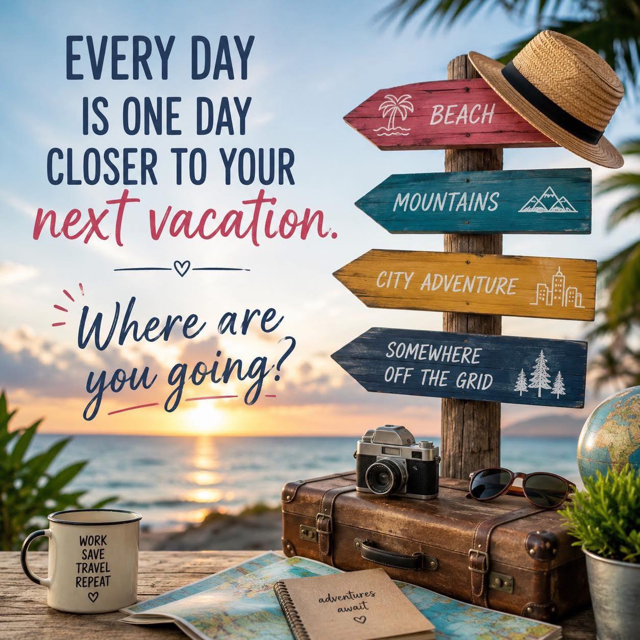 Your passport to paradise just dropped ✈️🌴 We're sending one