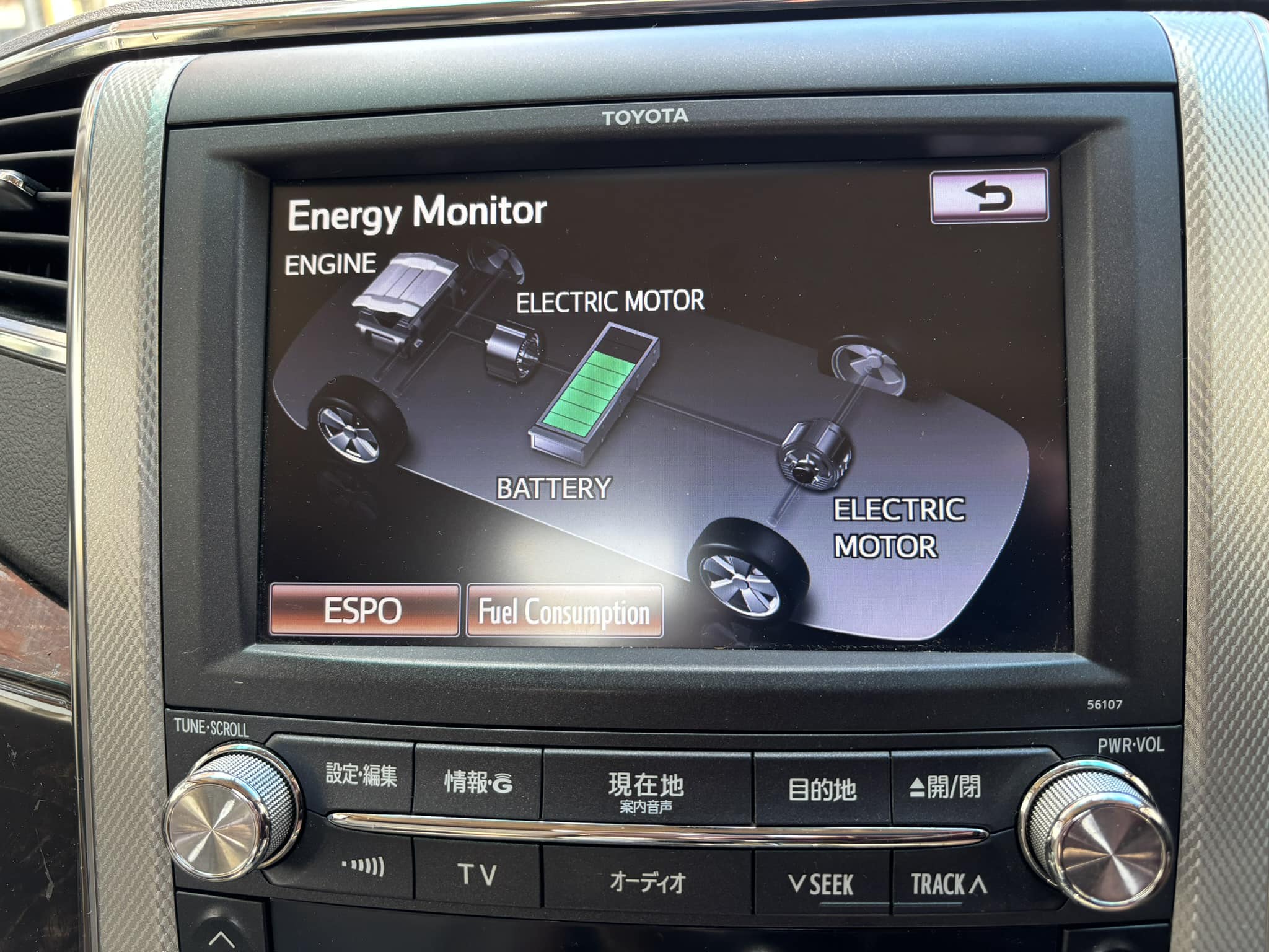 I have a 2005 Alphard with the original head unit in place, I have 