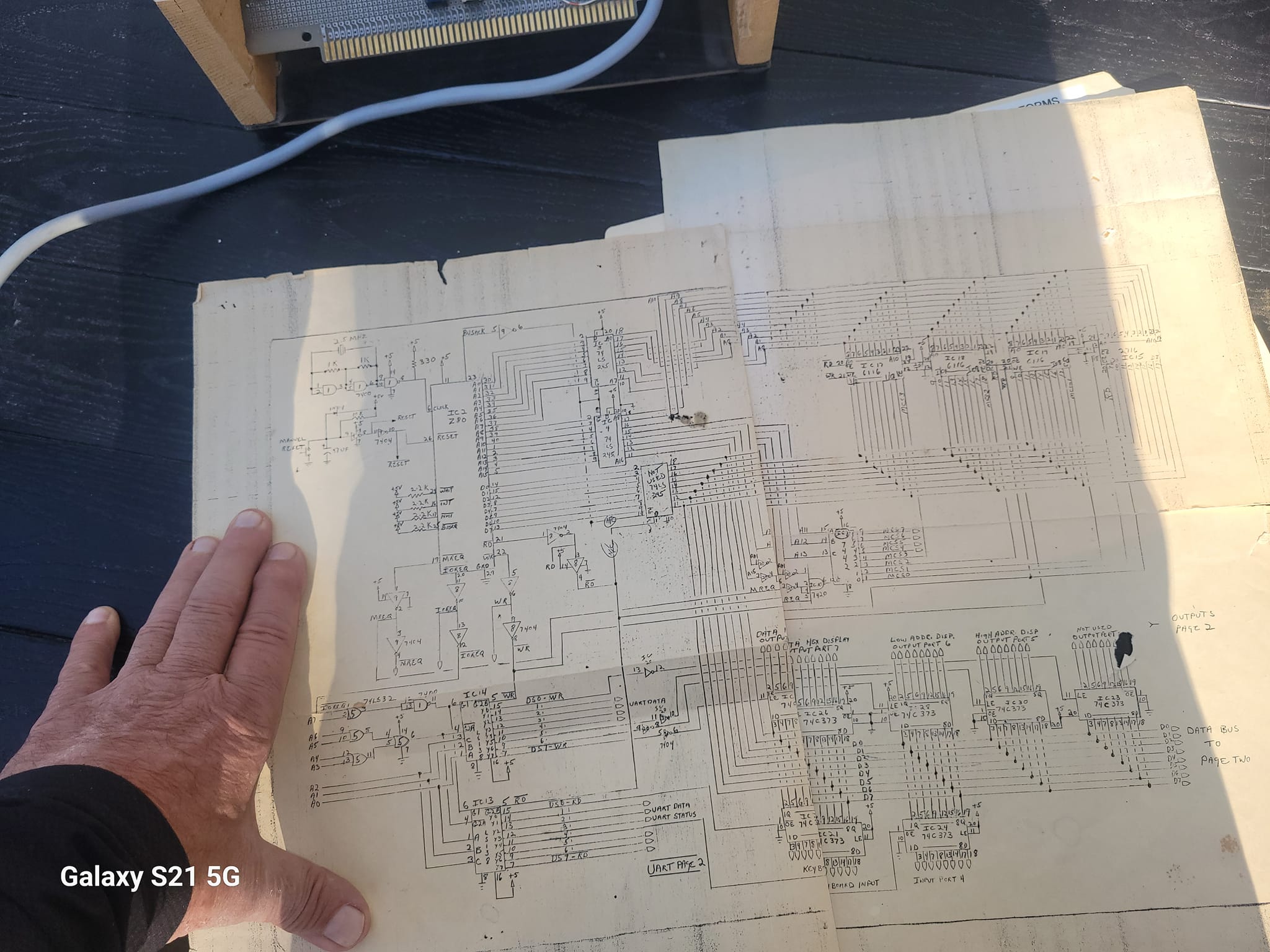 From the instructions on how to build a ZX80