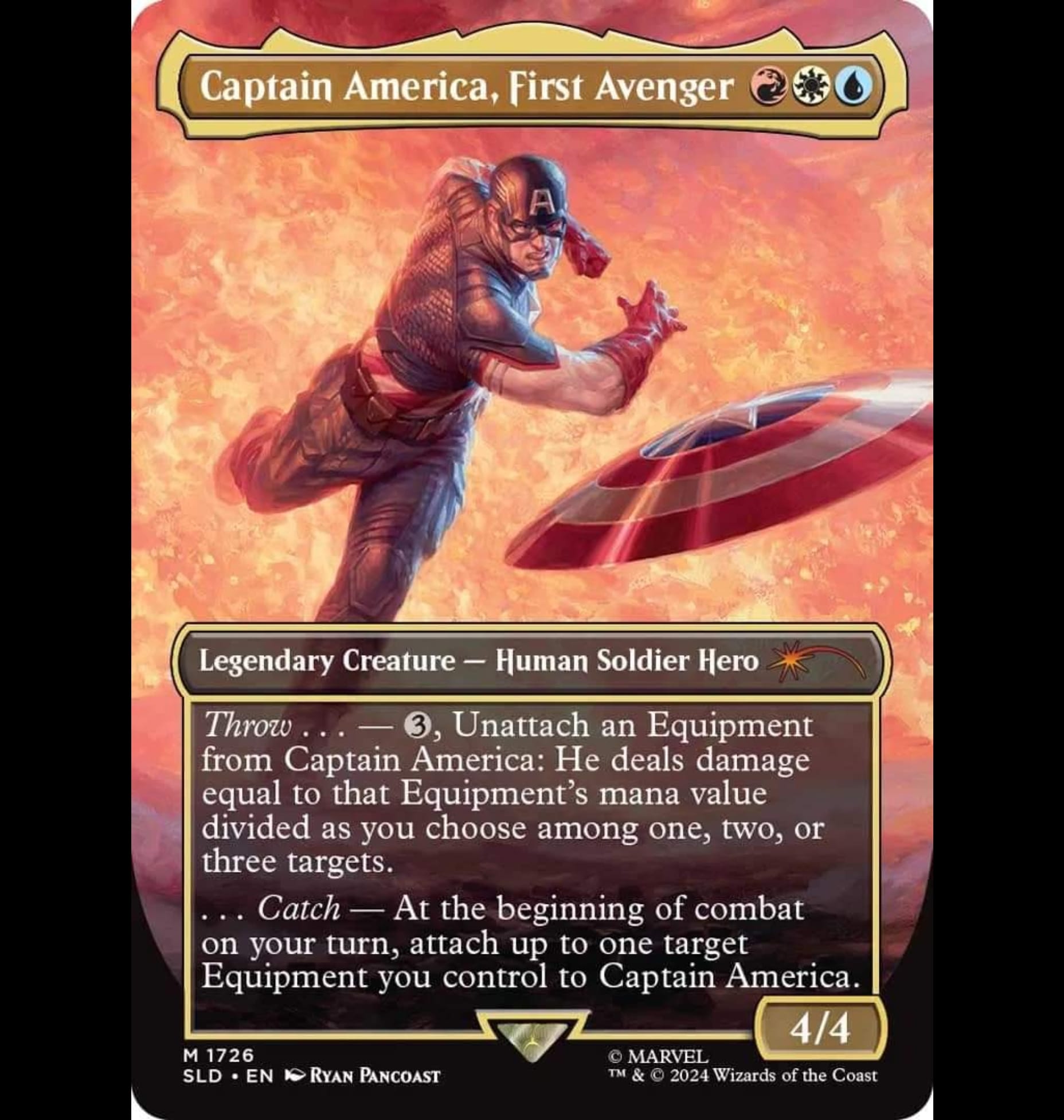 マジック：ザ・ギャザリング Captain America, First Avenger MTG deck