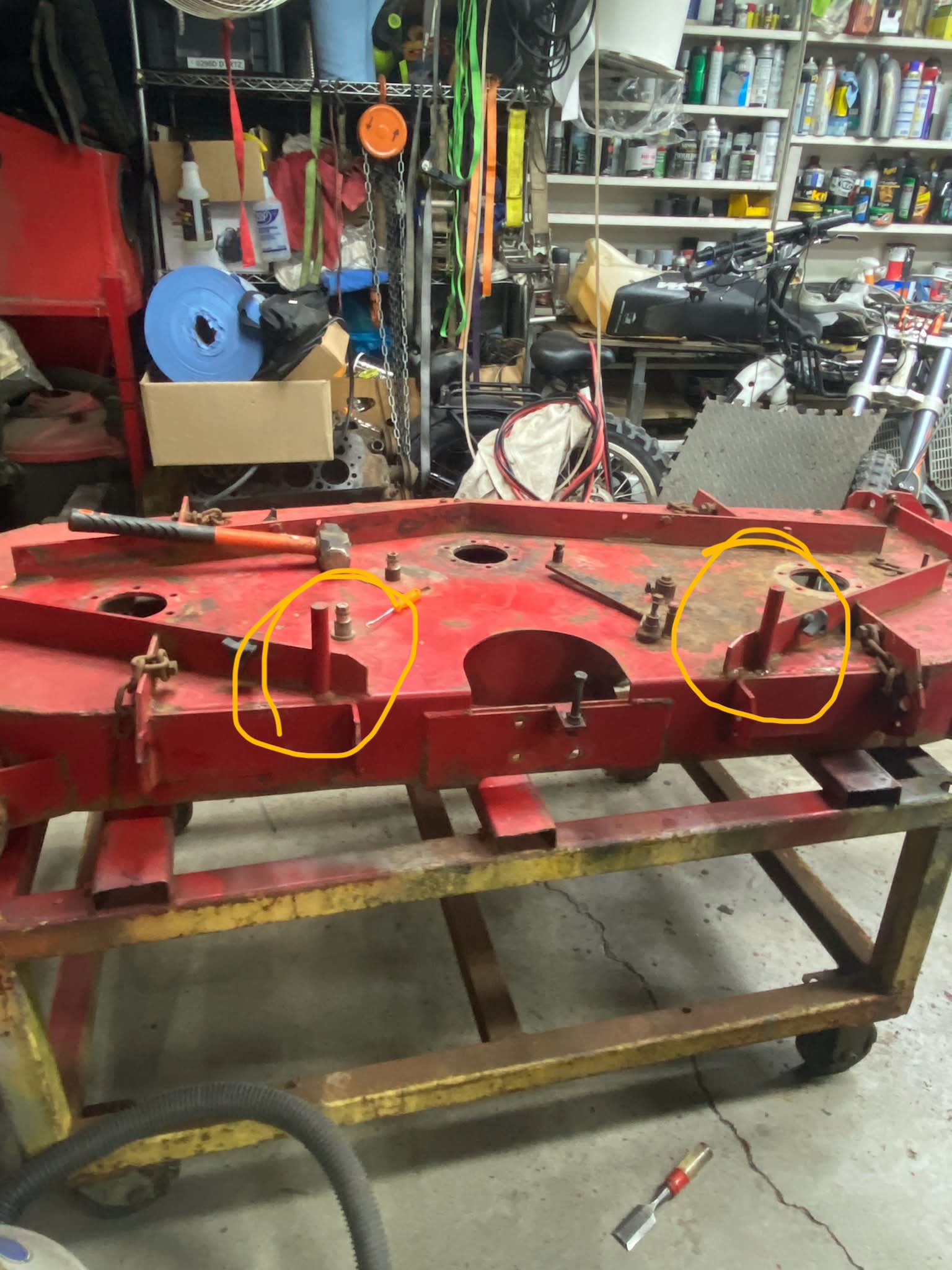 I need new deck wheels for an exmark e-series Website recommendations?