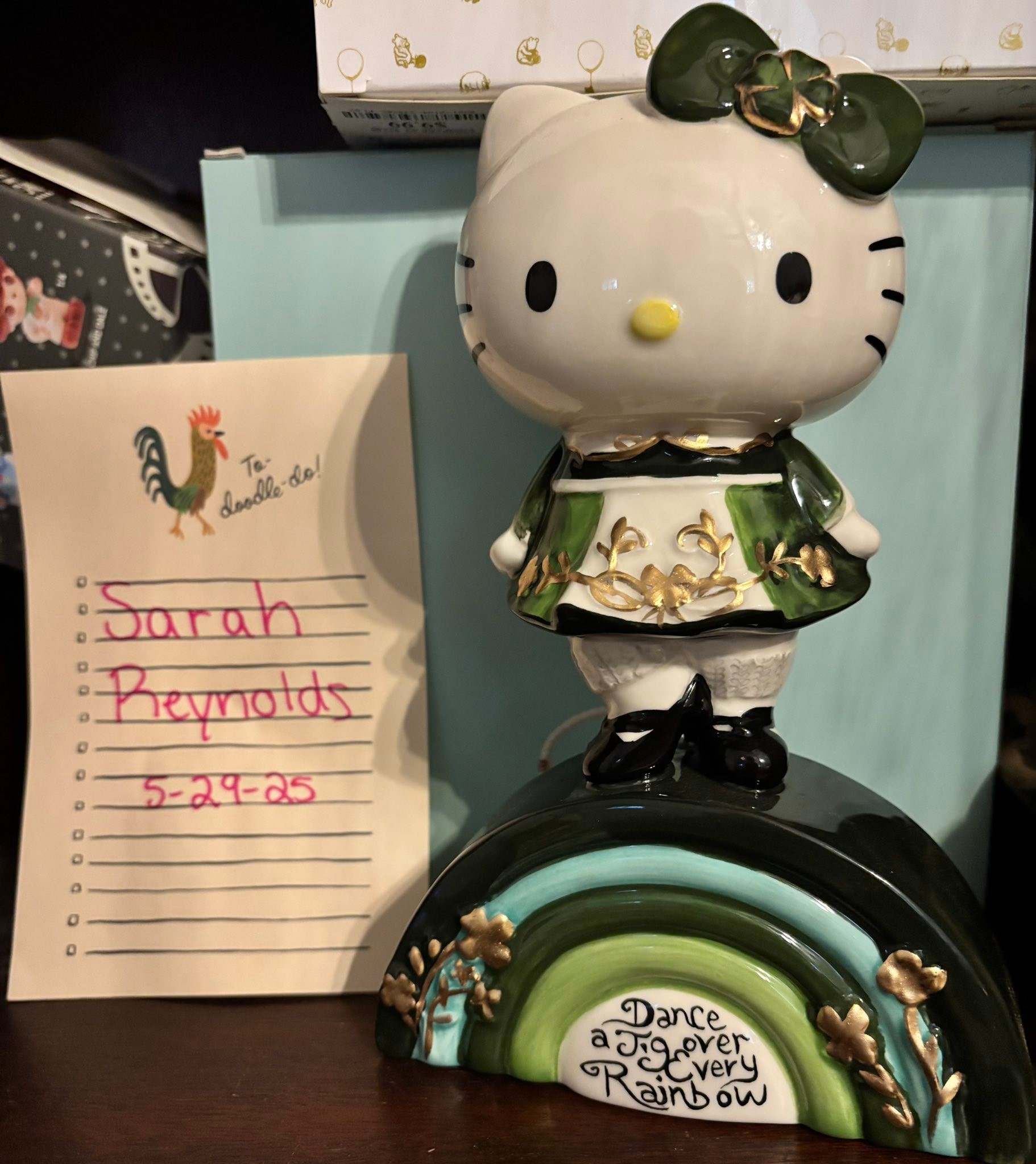 Hello kitty x Irish Dresden first ever collection ￼Available to