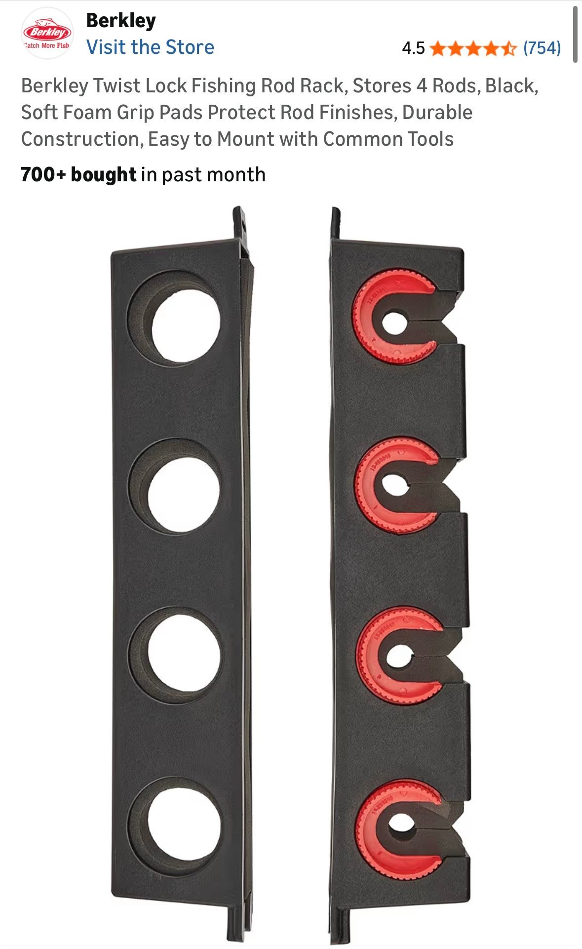 berkley fishing cart accessory padding Sportsman Pro w/ Rod Holders  Tuppens purpose rod holder Fishing Cart Parts & Accessories