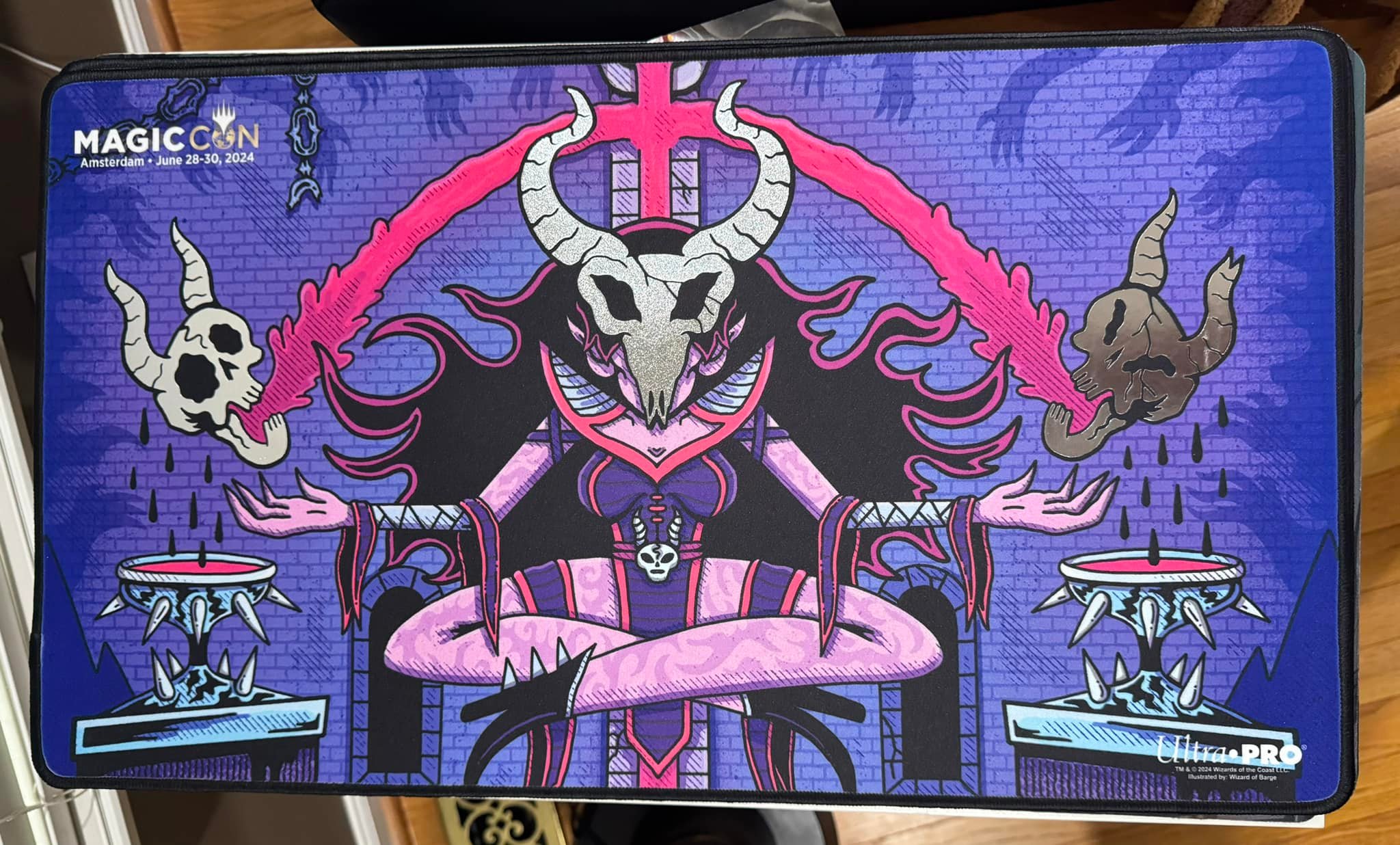 MagicCon Amsterdam exclusive playmats and sleeves for sale