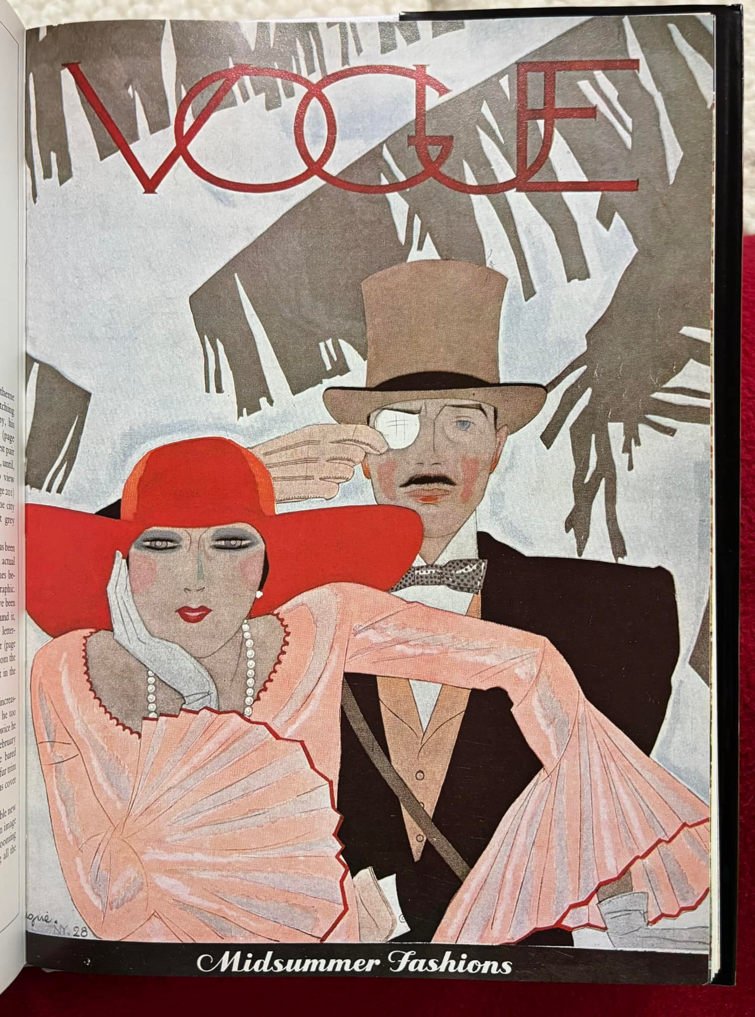 Cover of the famous magazine 